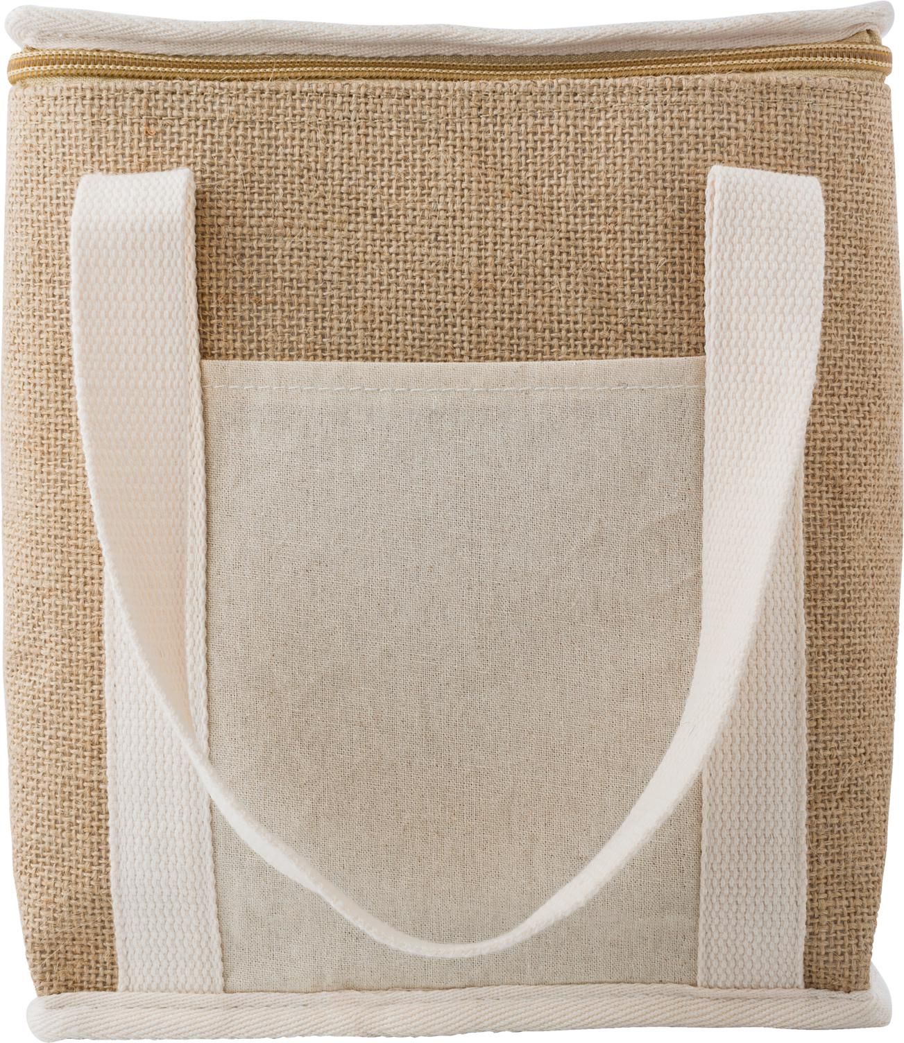 Kühltasche Raveena – Jute – 7 l, braun