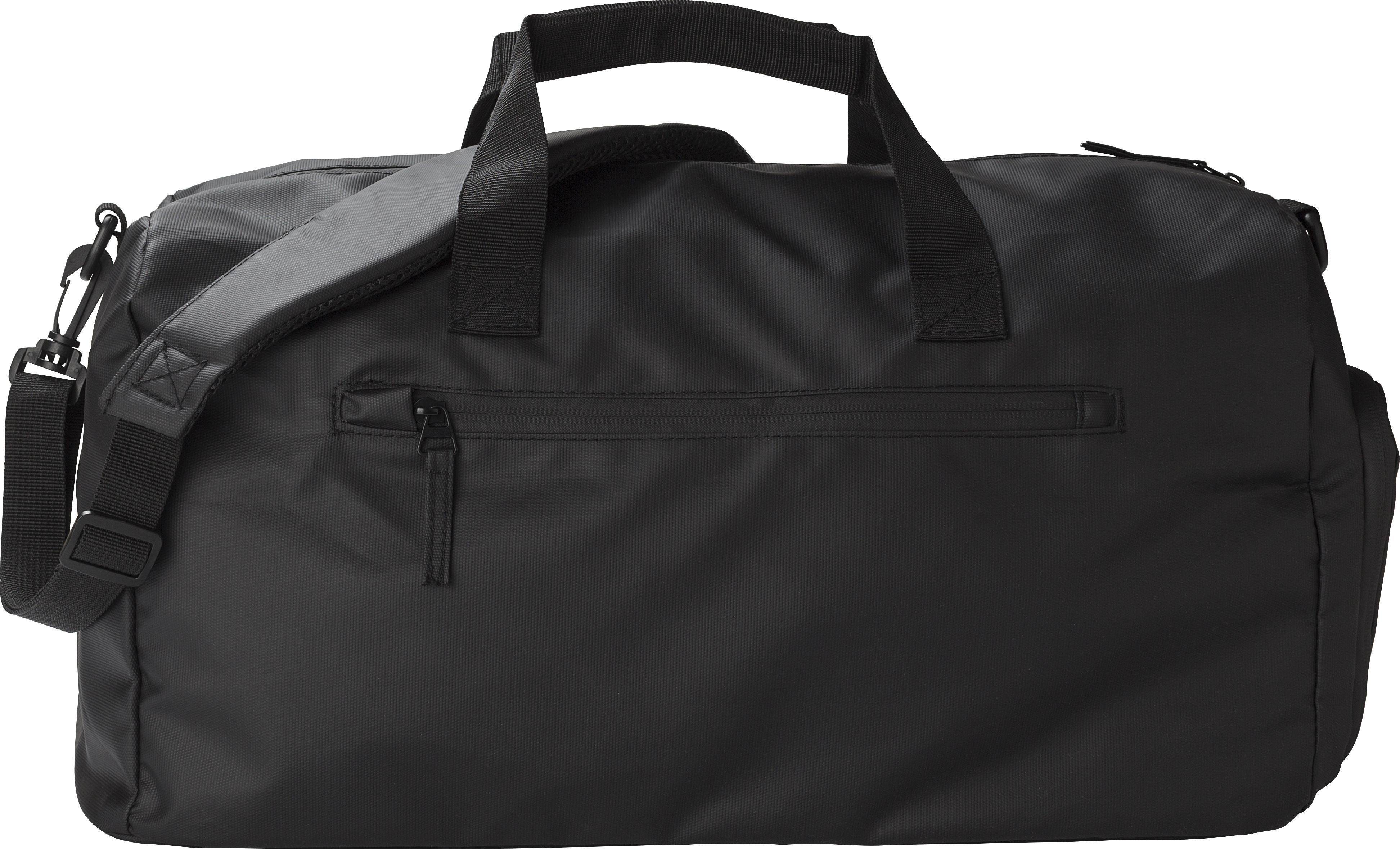 Duffle bag Jaylen – 600D – Water repellent, black