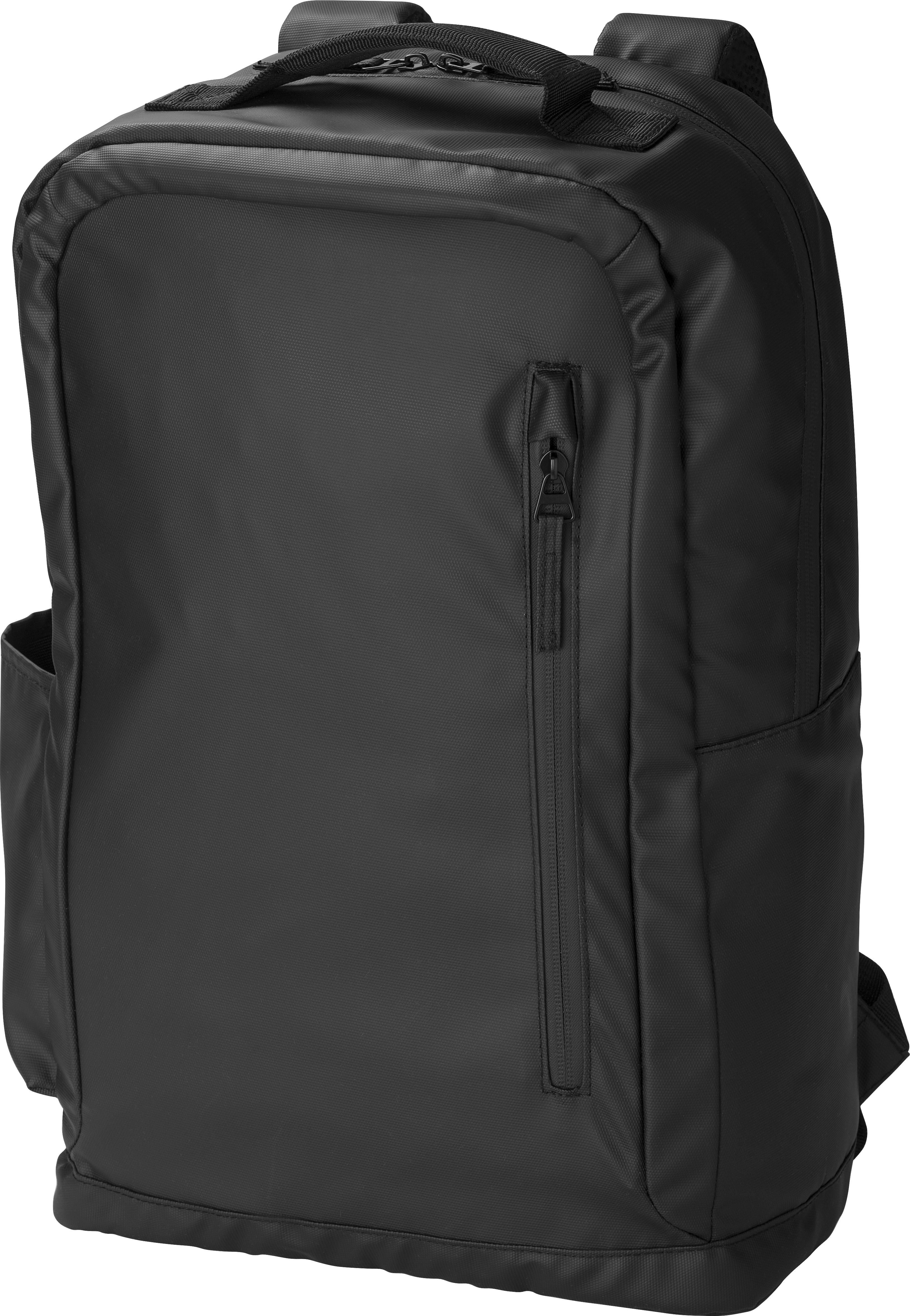 Sac à dos Brecken – Polyester 600D – Hydrofuge, noir