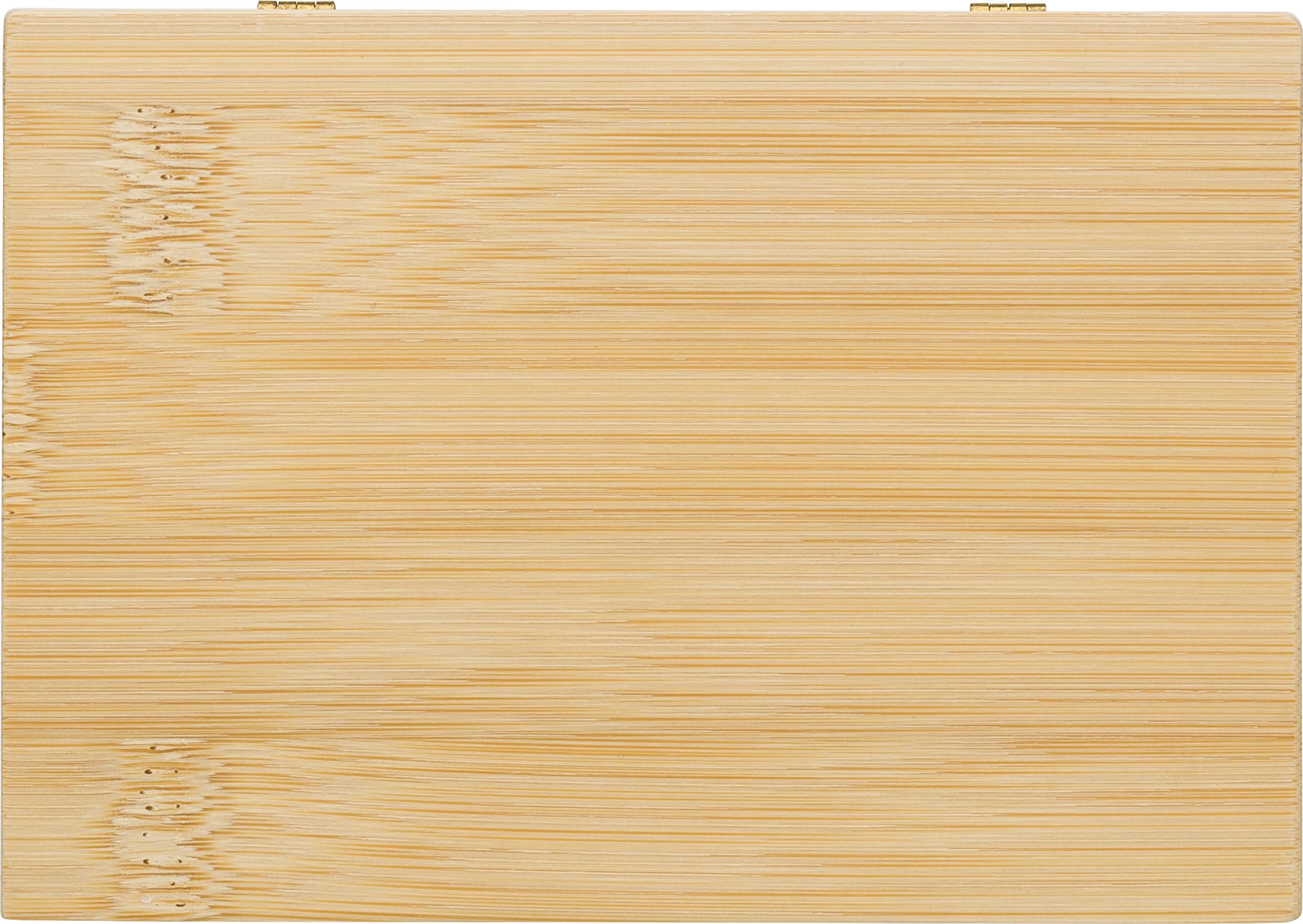 Set de manucure Lydia – Bambou – 4 pièces, brun