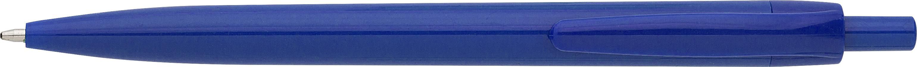 Stylo bille Trey – Plastique, bleu