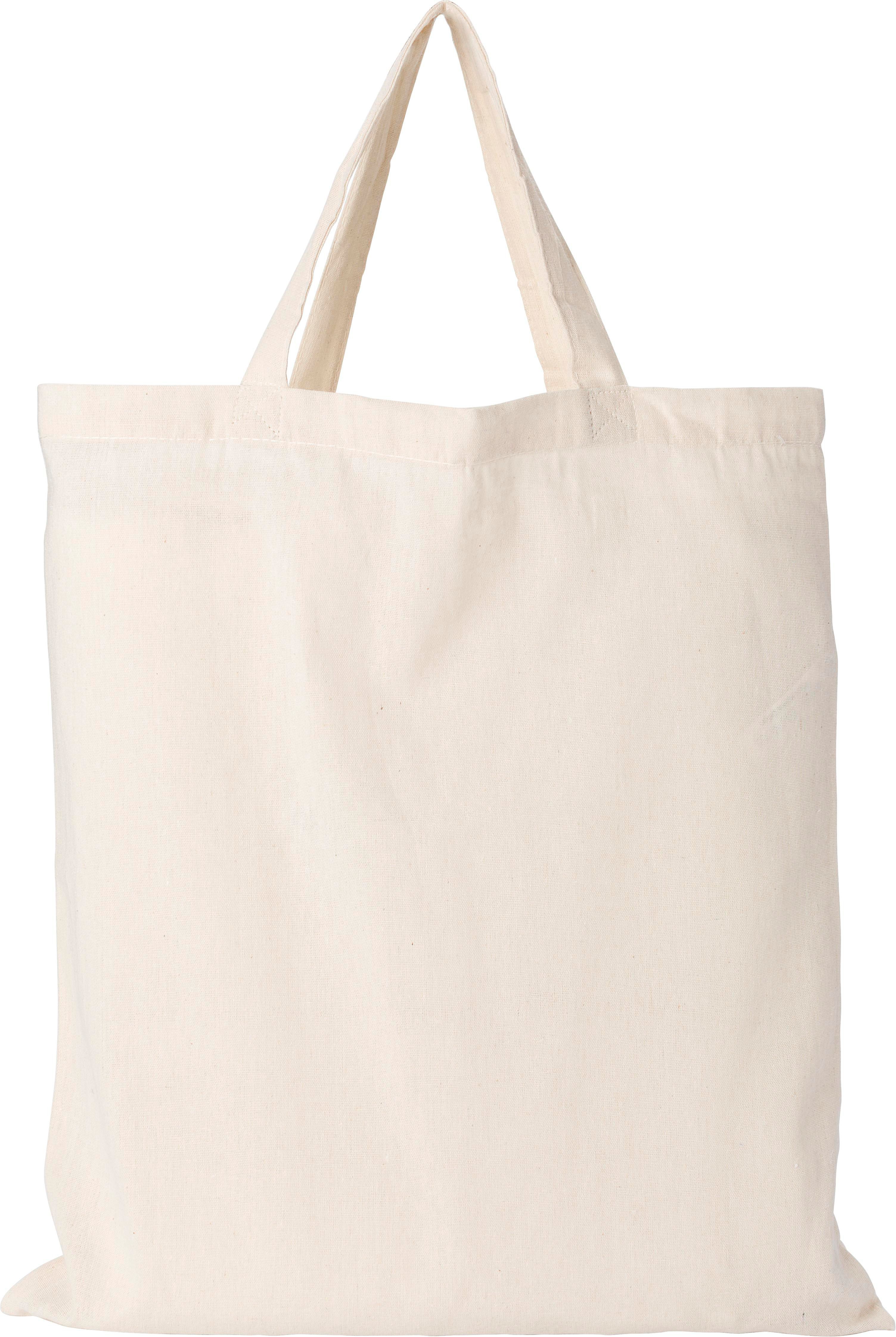 Sac en coton Maila – Coton 110 g/m² – Courtes anses, kaki écru