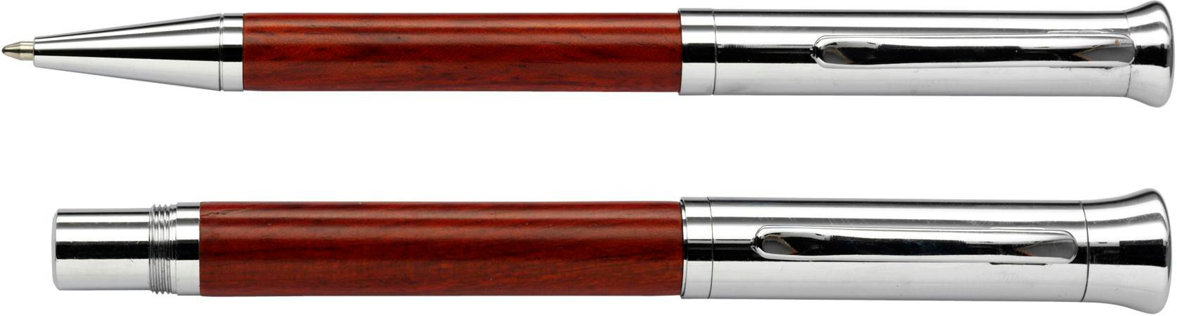 Set d'écriture Robin – Bois – 2 pcs, brun
