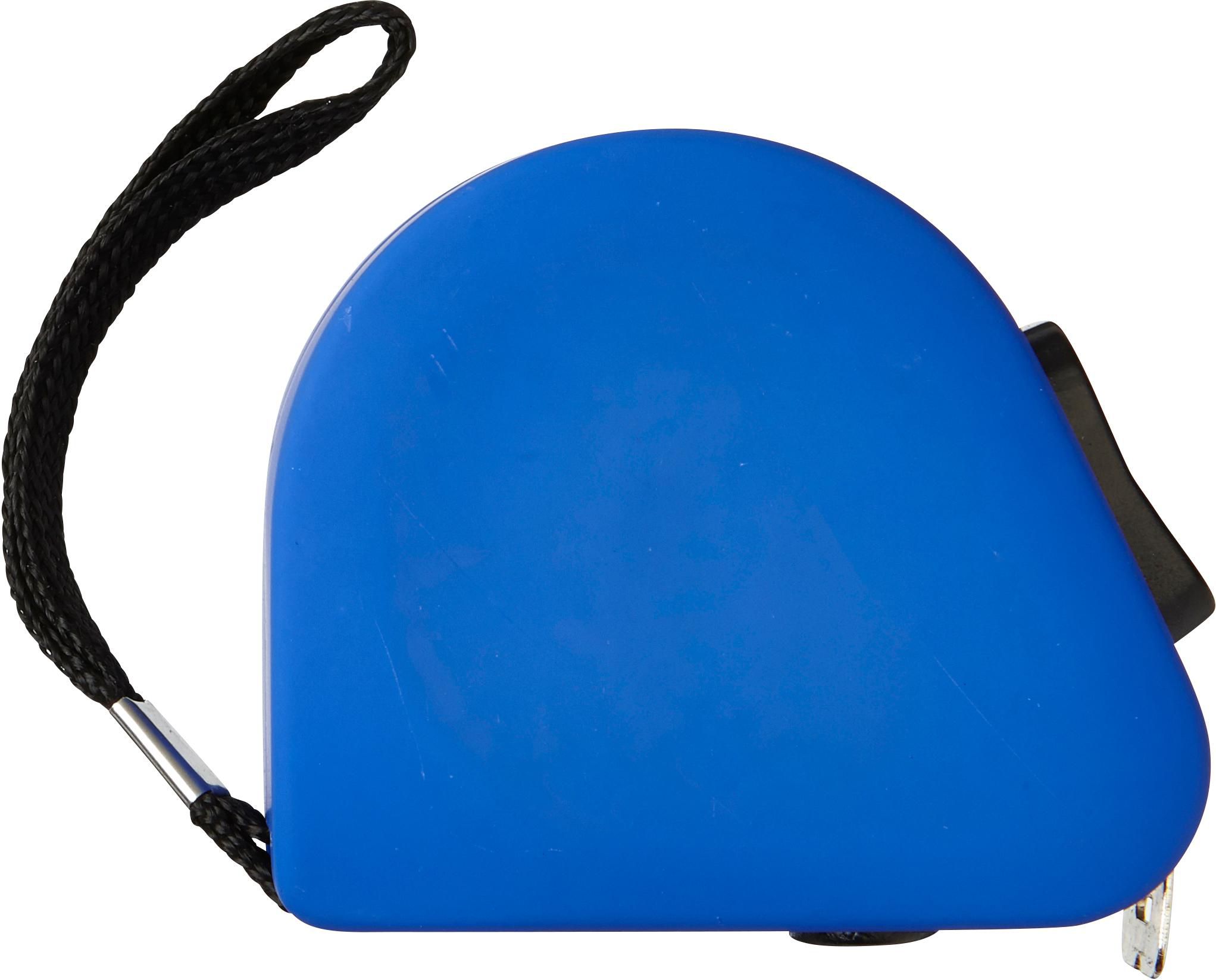 Mètre ruban Cassie – 3 m, bleu cobalt