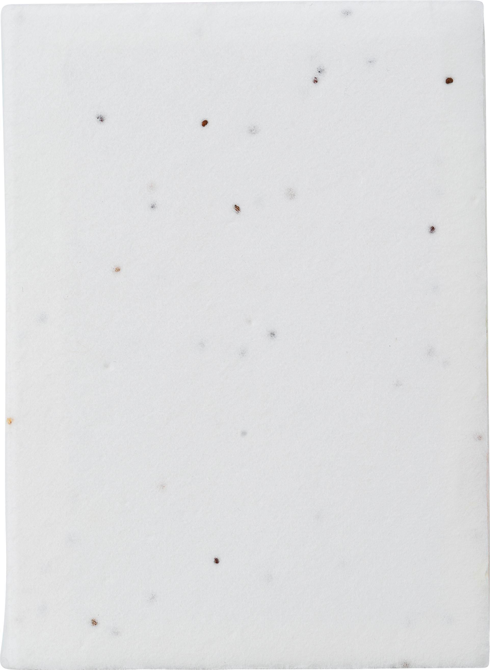 Notes adhésives Patricia – Papier ensemencé – 6 pièces, blanc
