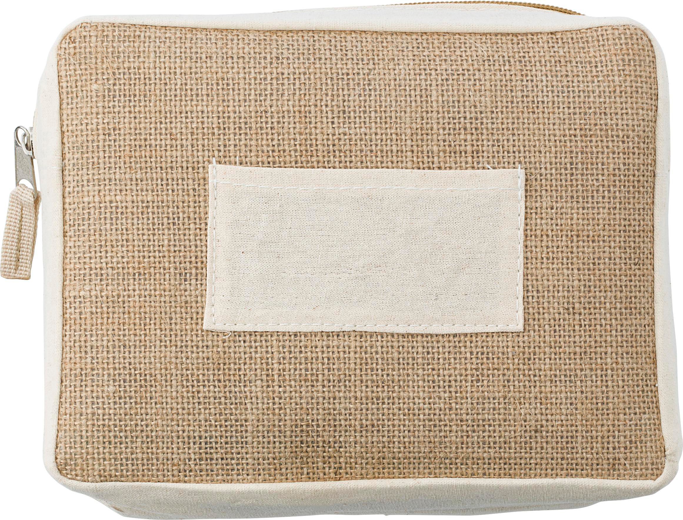Kulturtasche Julian – Jute – 1,8 l, braun