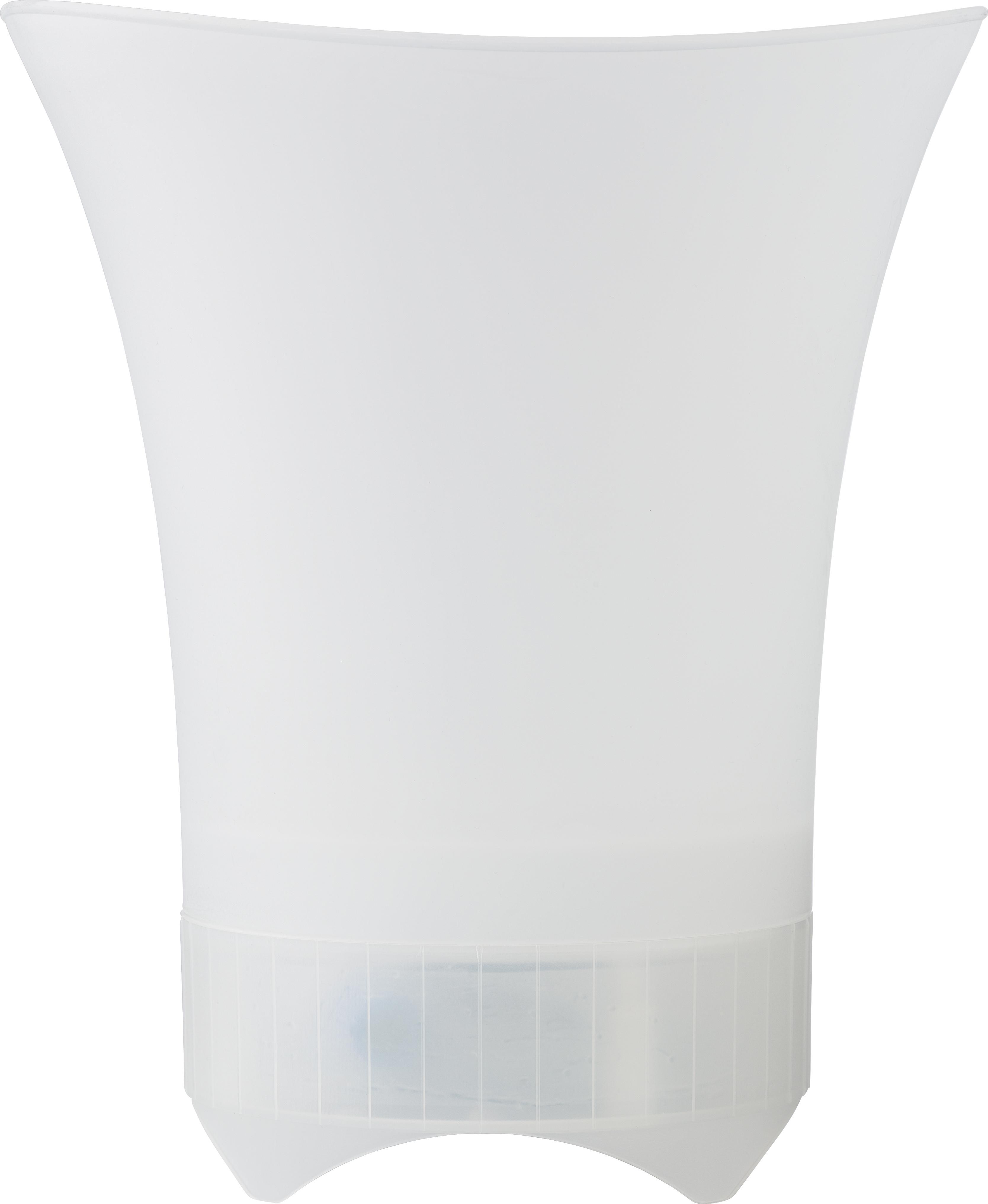 Ice bucket with speaker Annabel – Plastic – 5W – Wireless, white