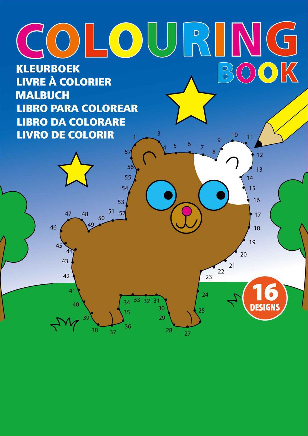 Malbuch Constanze – A5, custom/multicolor