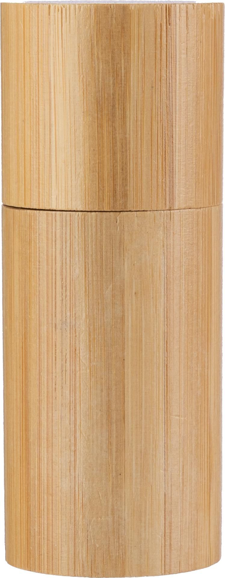 Spice mill Verena – Bamboo – 12.5 cm – Ceramic grinder, brown
