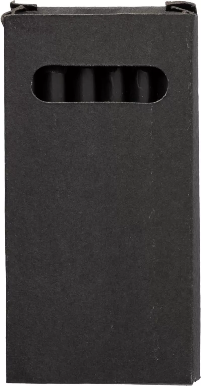 Colored pencils Holger – 6 items, black