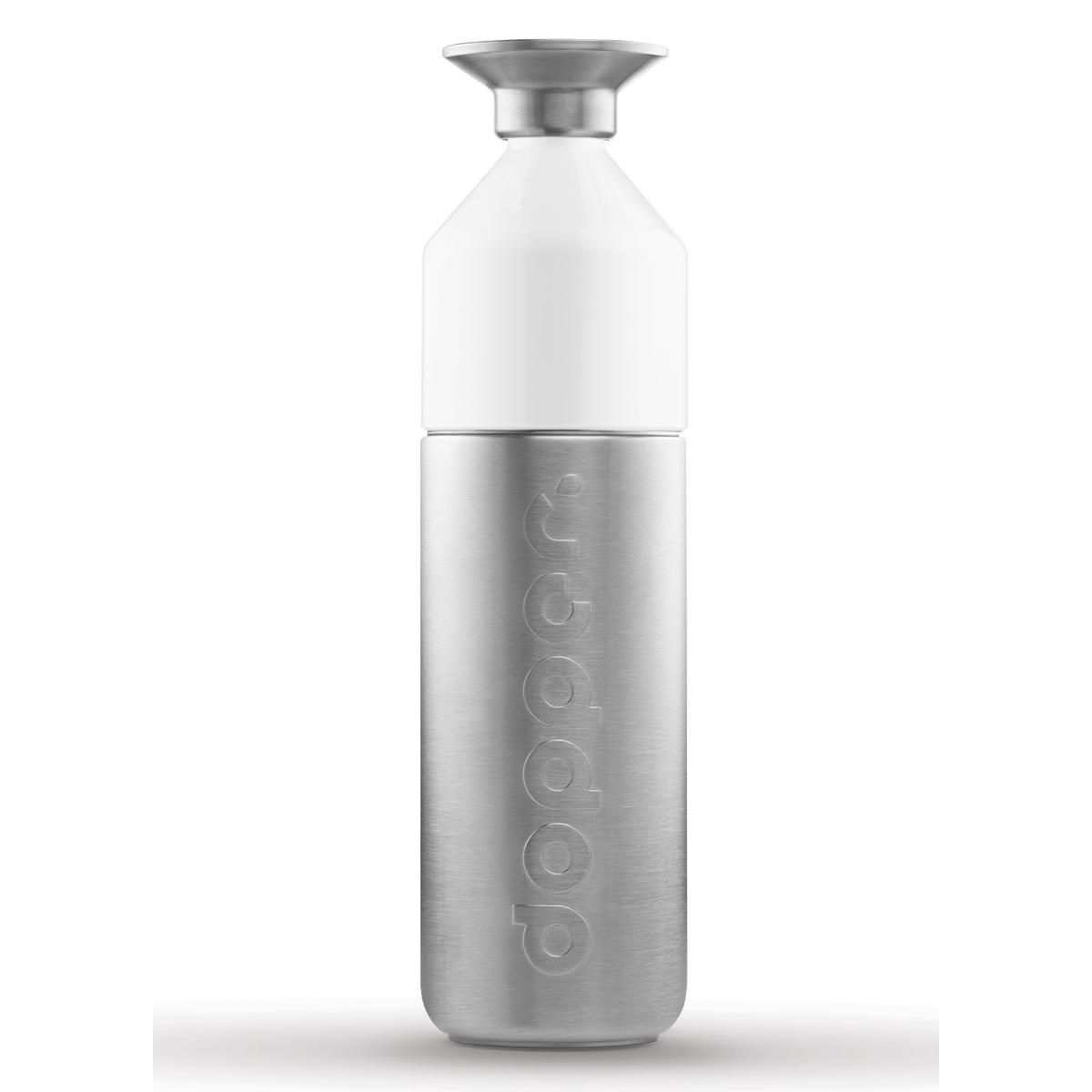 Dopper Steel – 1.1 l, argenté/blanc