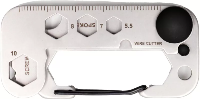BrandCharger Multitool Twist – 8 Funktionen, silber