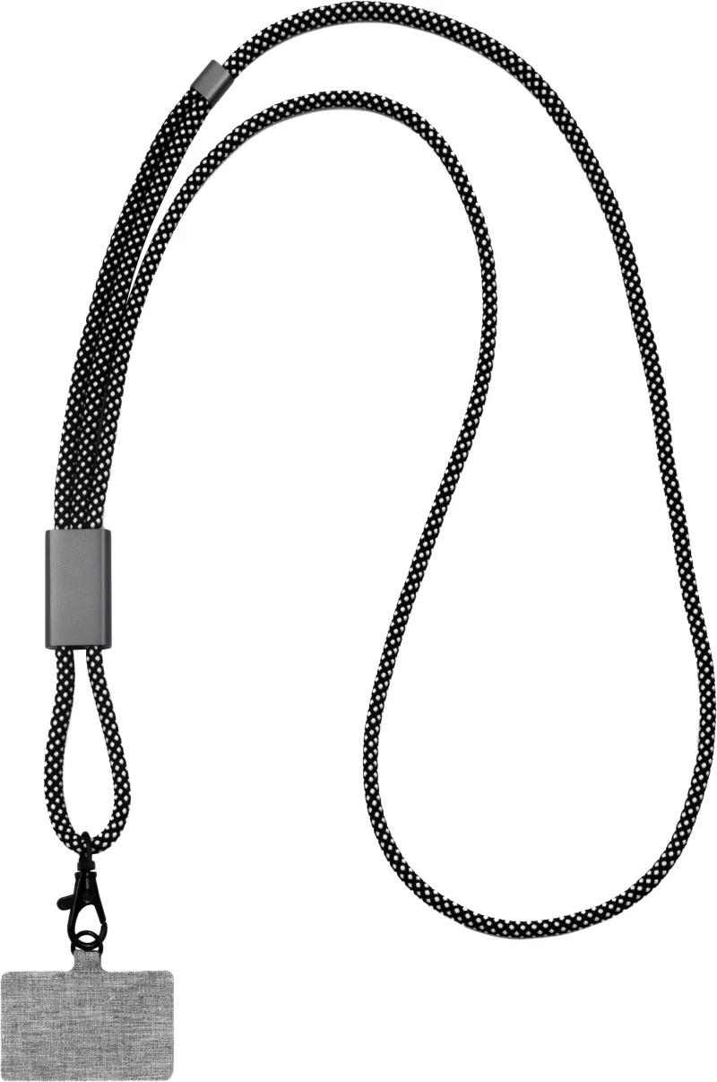 BrandCharger lanyard Lany, gun metal