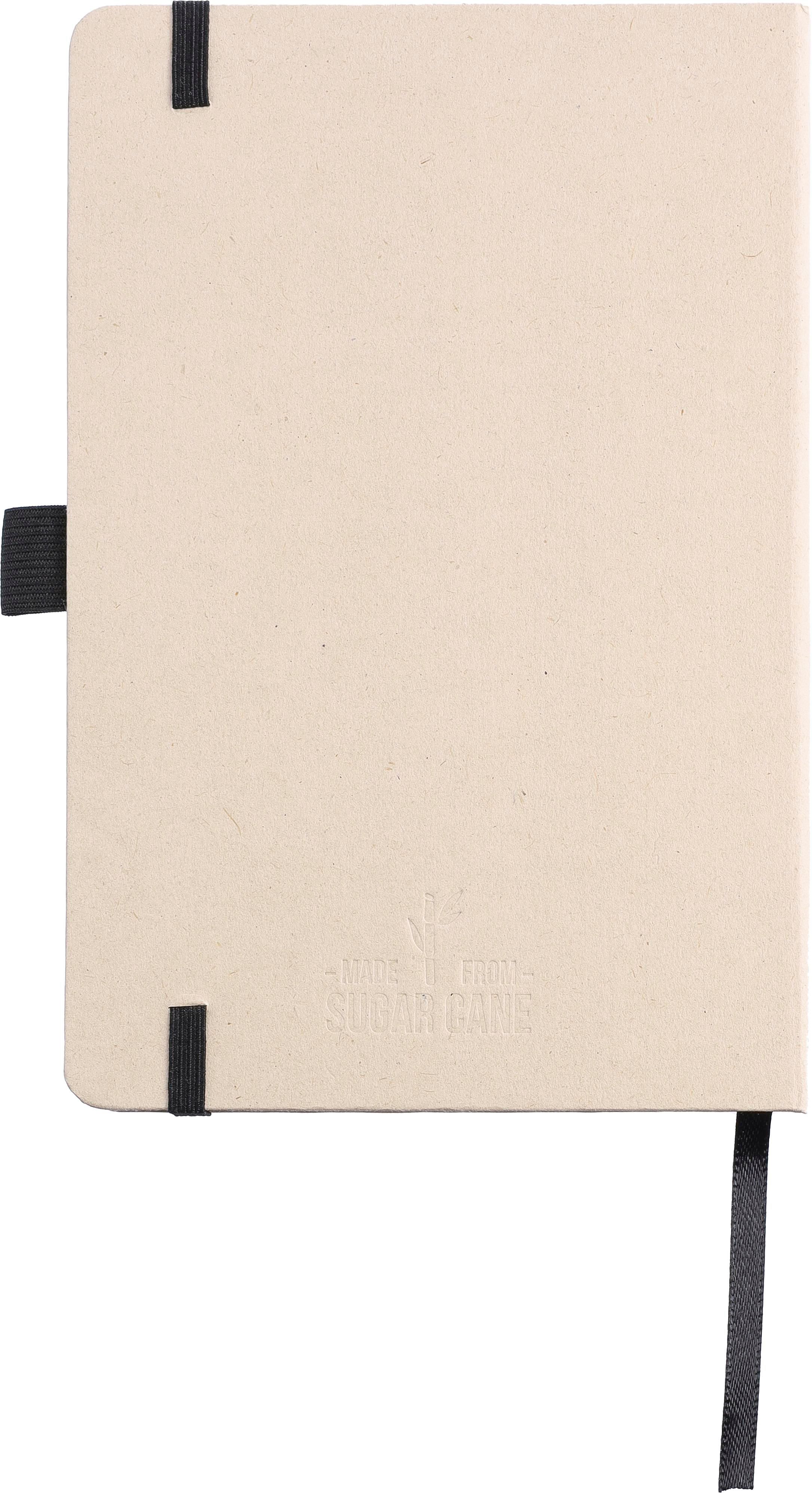 Notizbuch Friedrich – Zuckerrohr – A5 – Liniert, schwarz