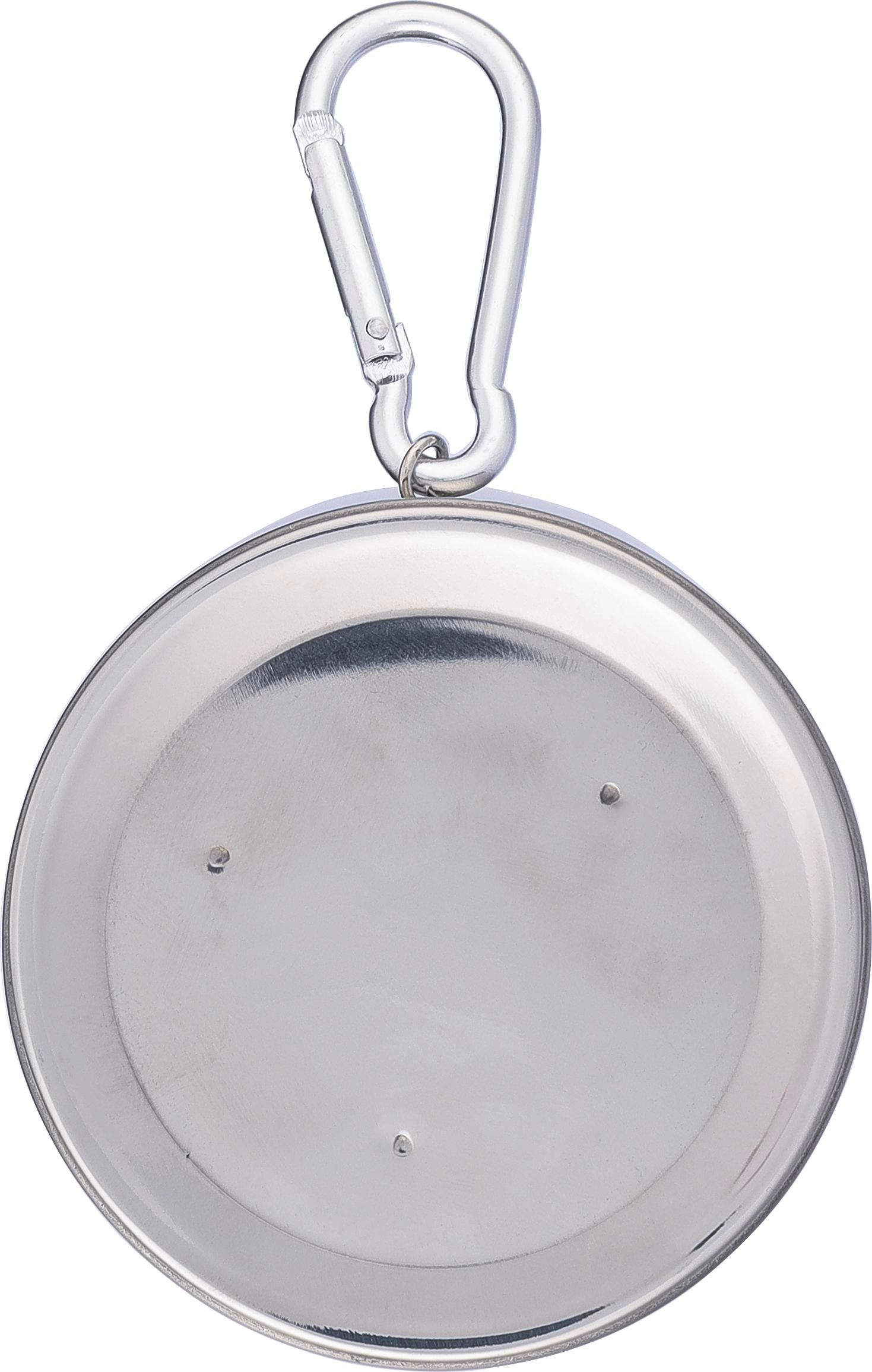 Tasse pliable Annette – Inox 304 – 220 ml, argenté
