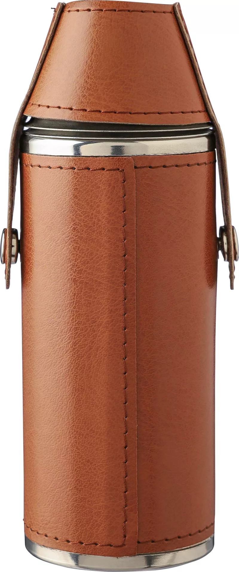 Insulated flask Brock – 230 ml, brown