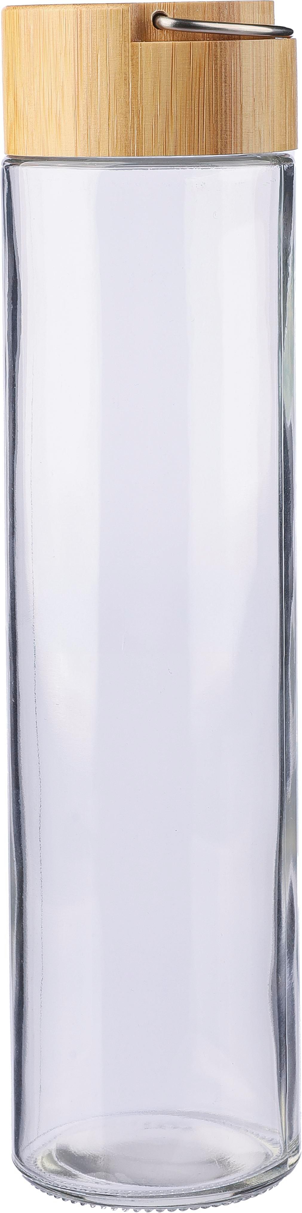 Trinkflasche Clarence – Glas – 500 ml, braun