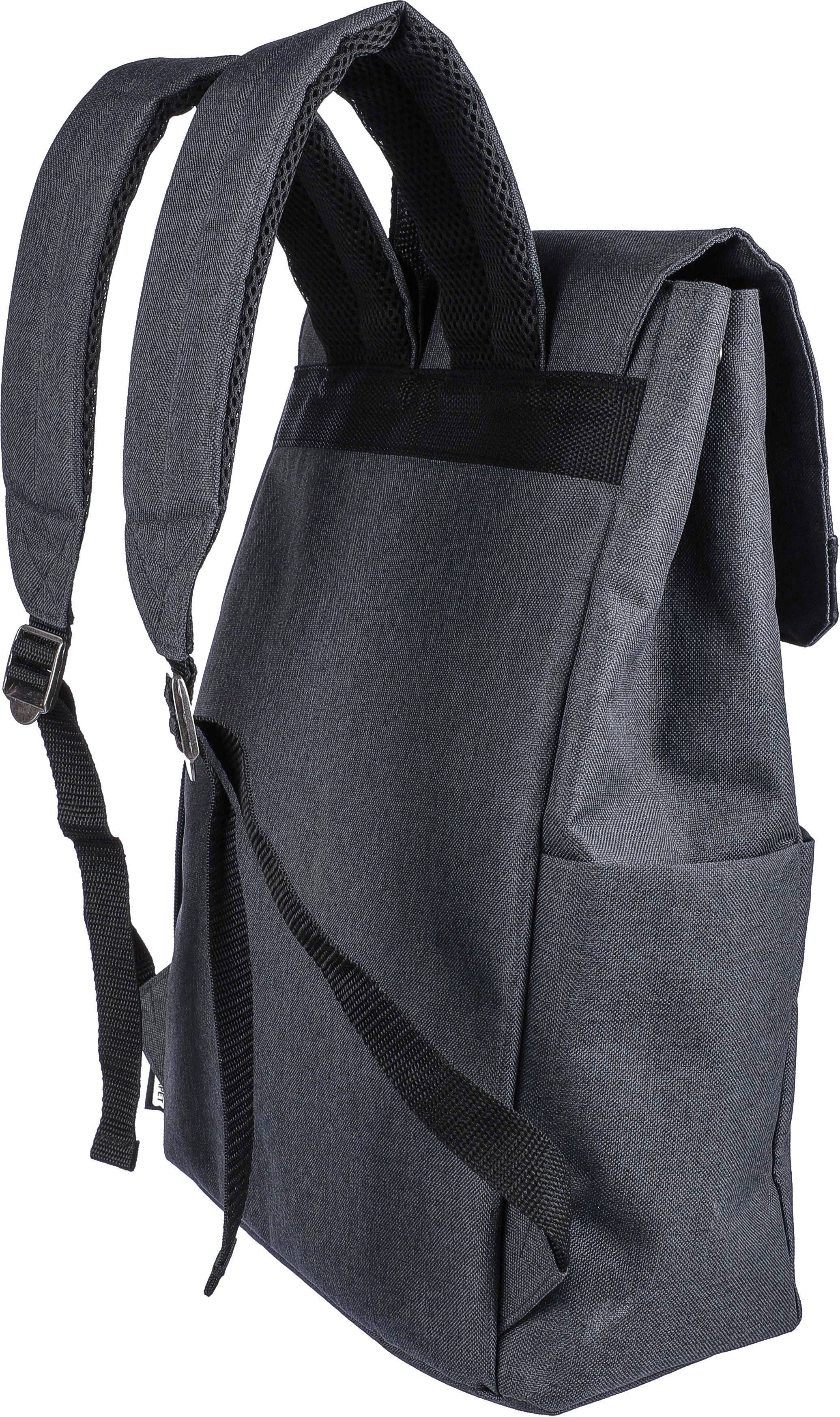 Rucksack Dennis – Laptop 15" – 19 l, schwarz