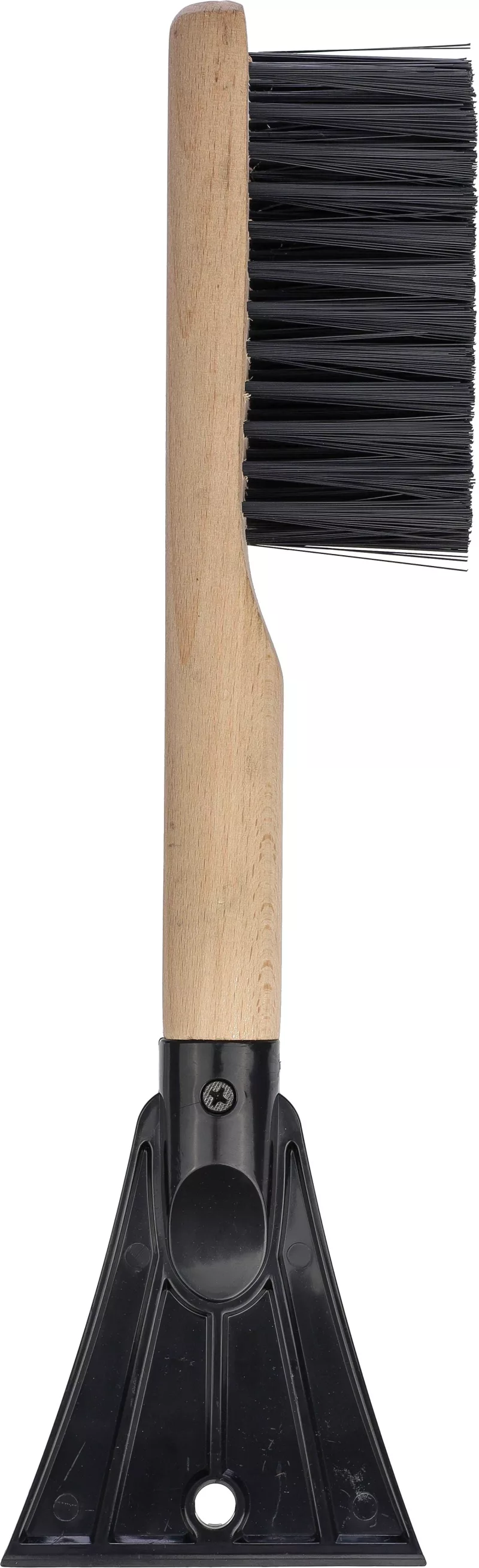 Ice scraper Doug – With brush, black