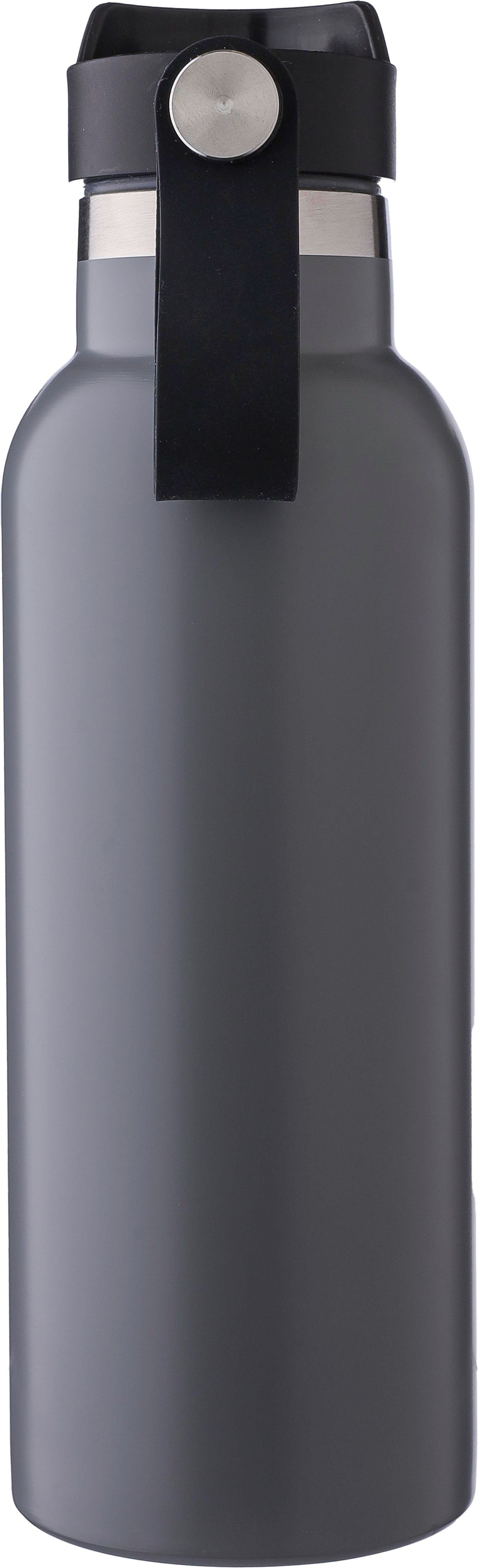 Double-walled bottle Elaine – 500 ml, grey