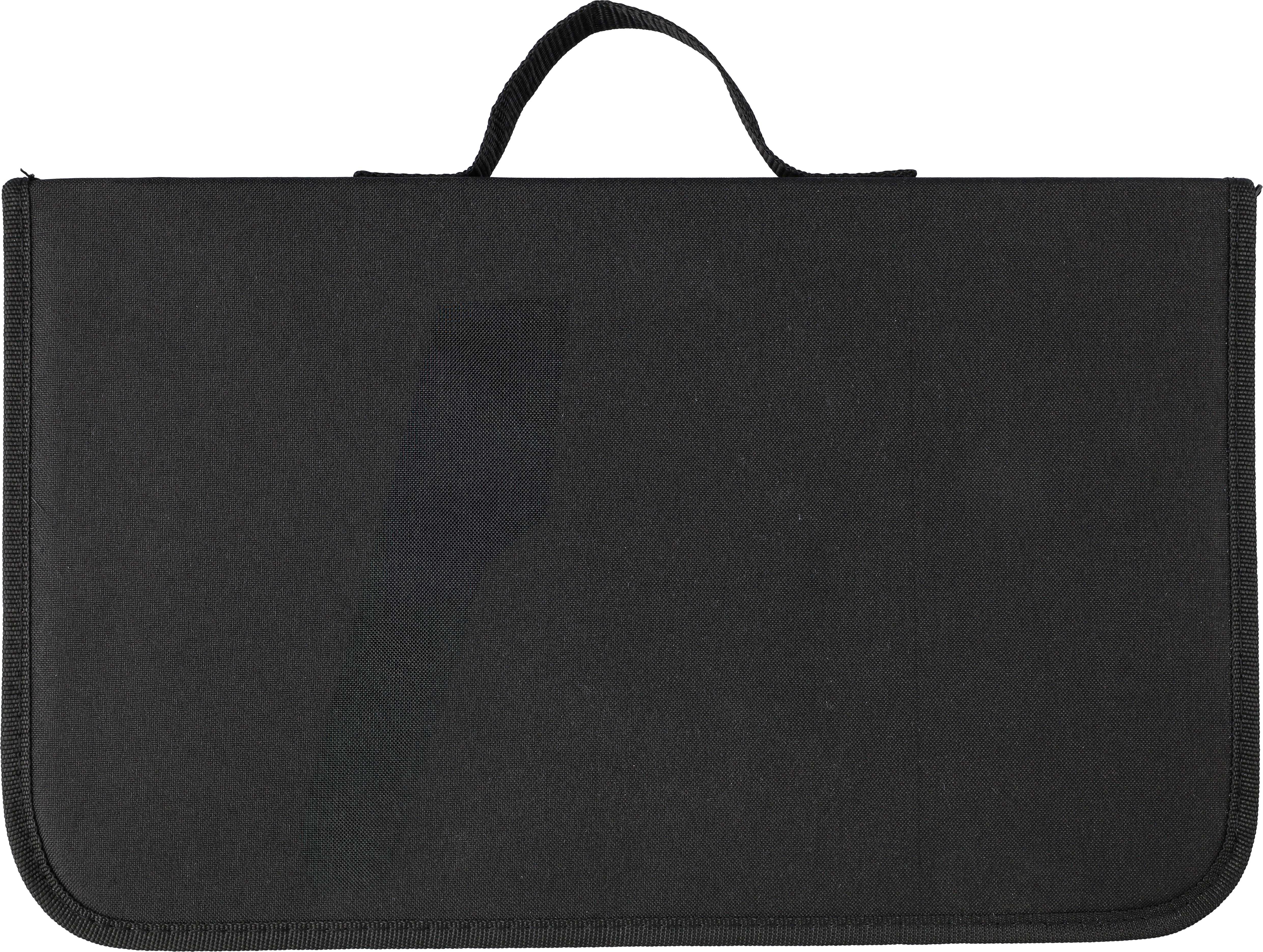 Set barbecue Kathleen – Inox – 4 pcs – Pochette polyester, noir