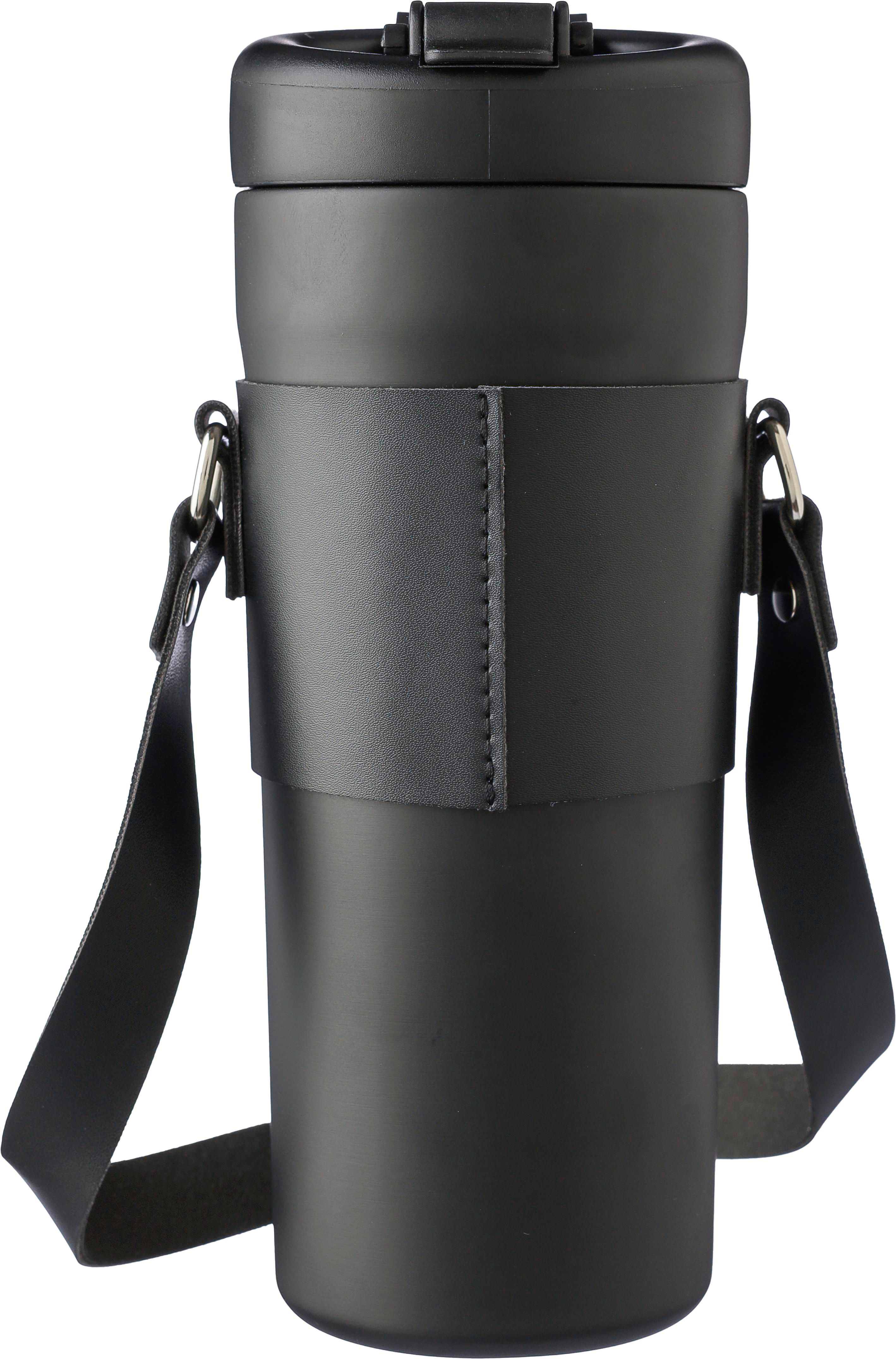 Trinkflasche Kelvin – Edelstahl – 730 ml – 10h kalt, 6h warm, schwarz