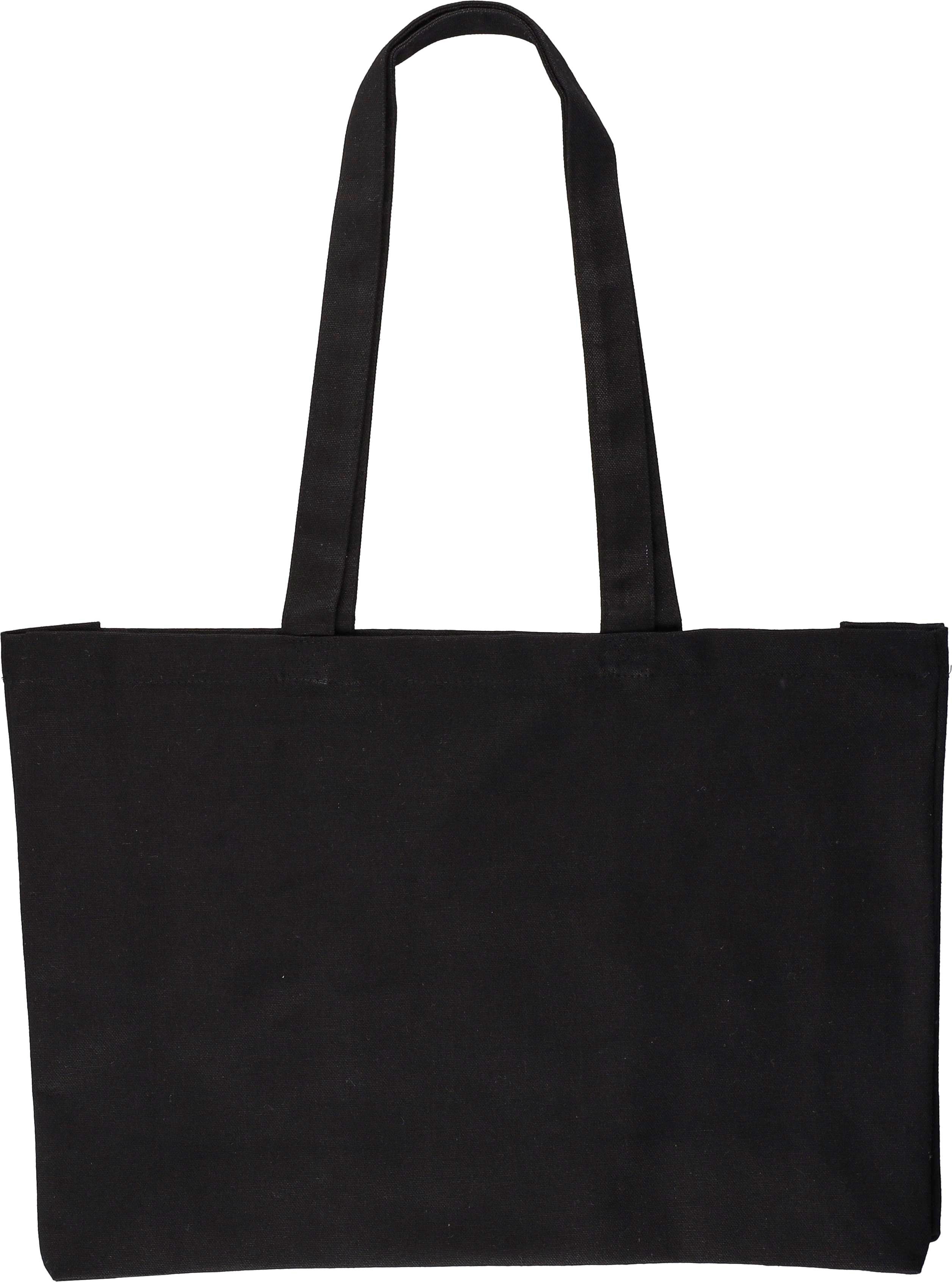 Shopping bag Hugh – Cotton – OEKO-TEX, black