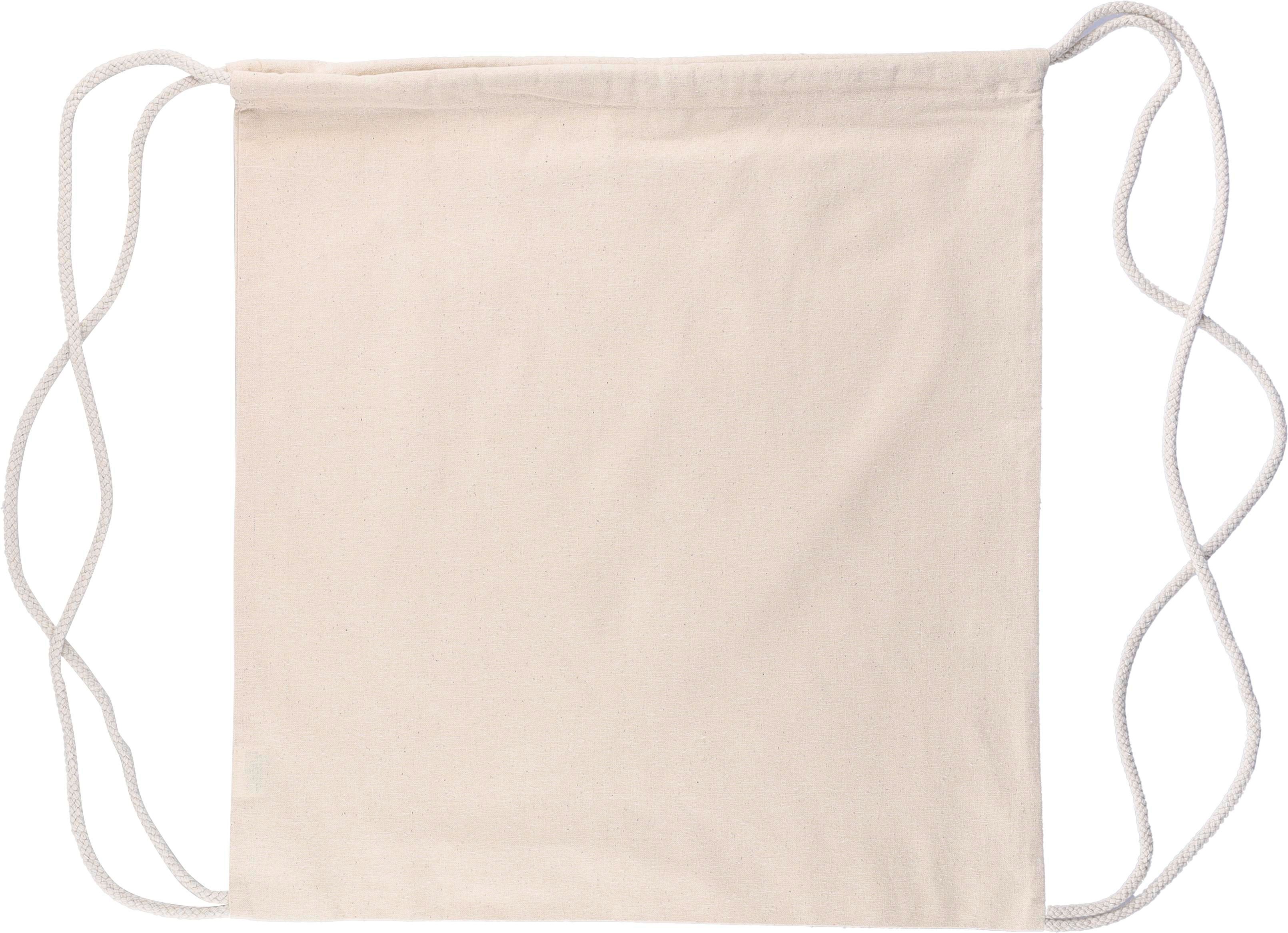 Backpack Georgia – Cotton – Drawstring – 7 l, khaki