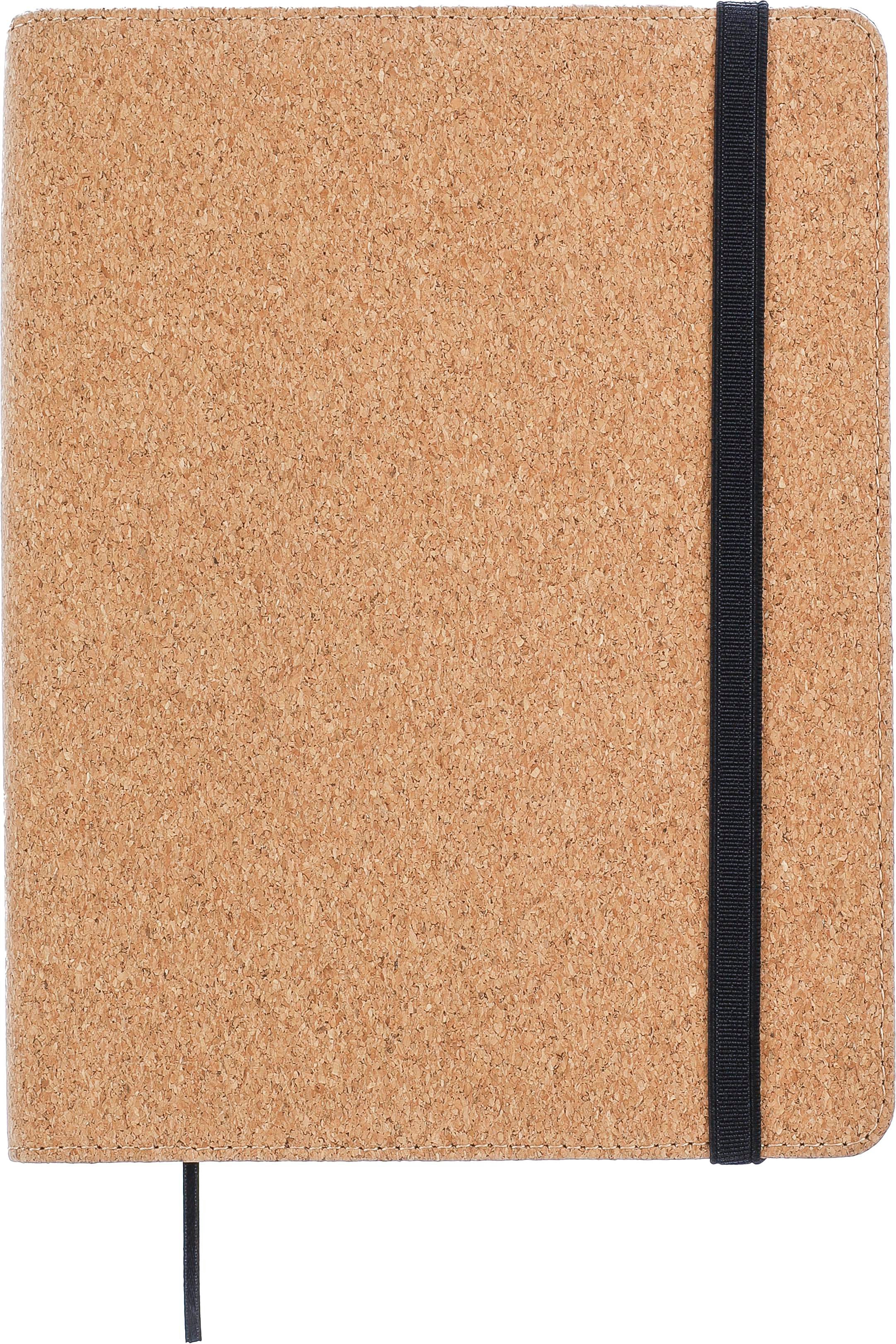 Schreibmappe Franklin – Kork – A5, braun