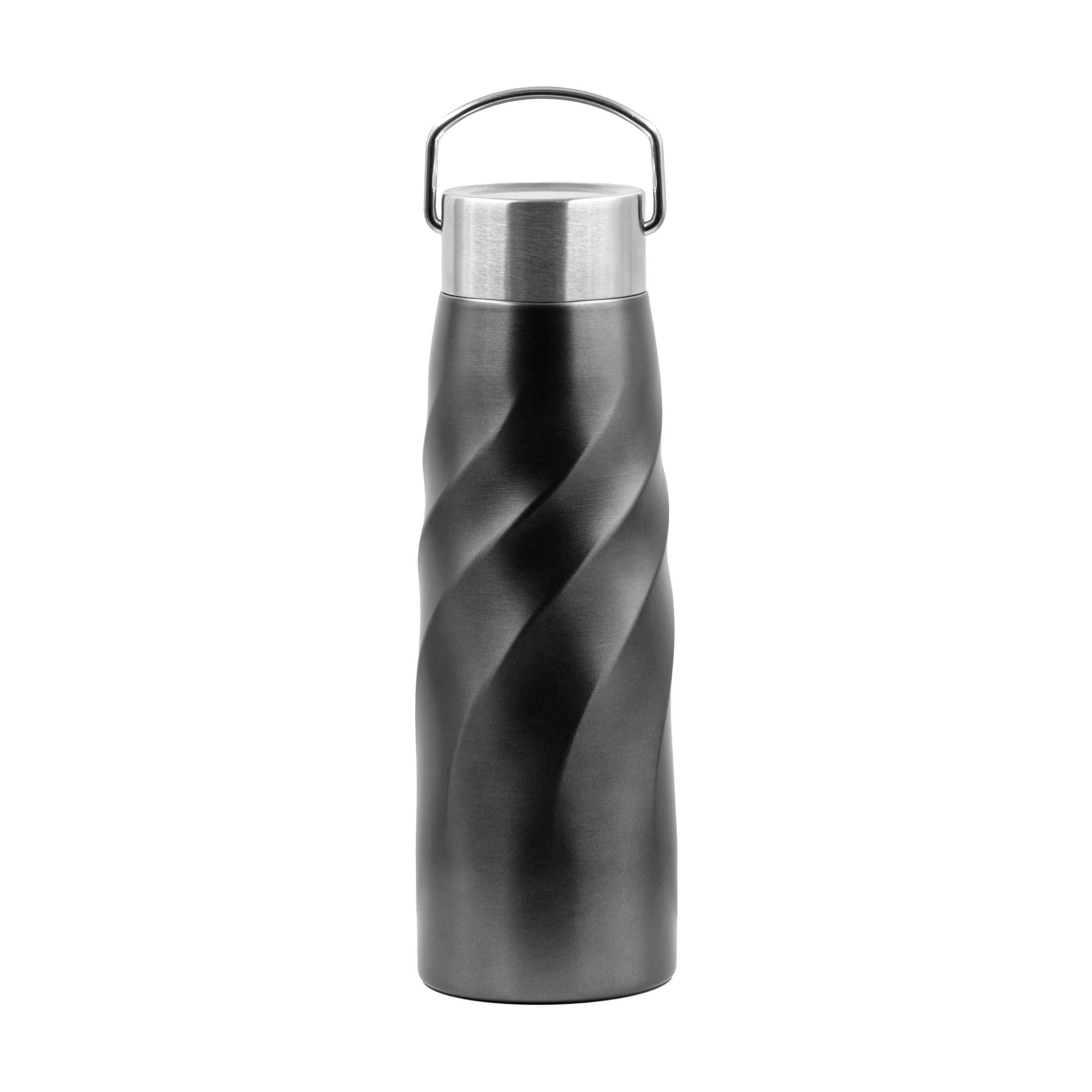 BrandCharger travel bottle Vortex Vita – 500 ml, gun metal