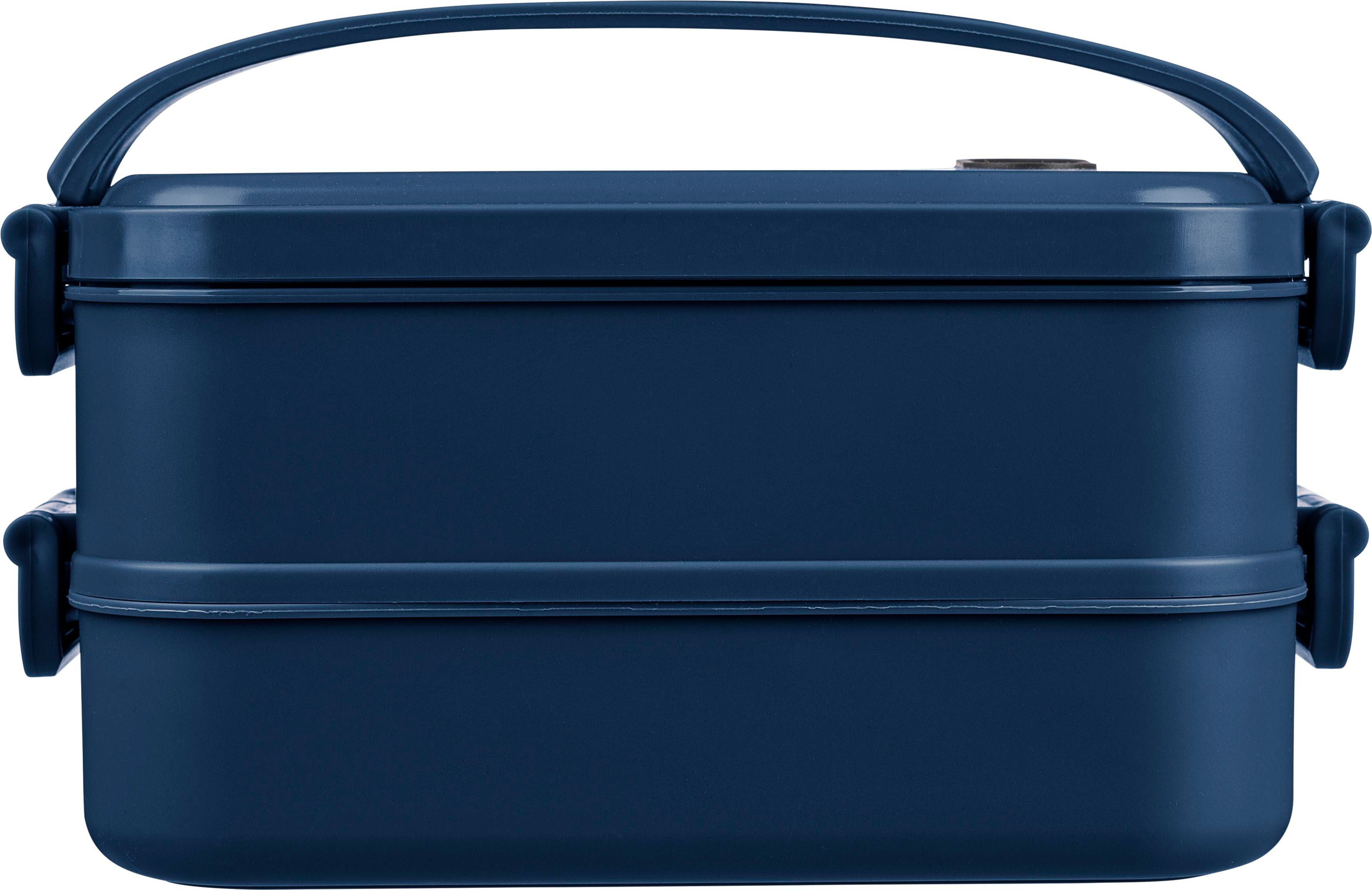 Lunchbox Selwyn – Kunststoff – 2x 800 ml, blau