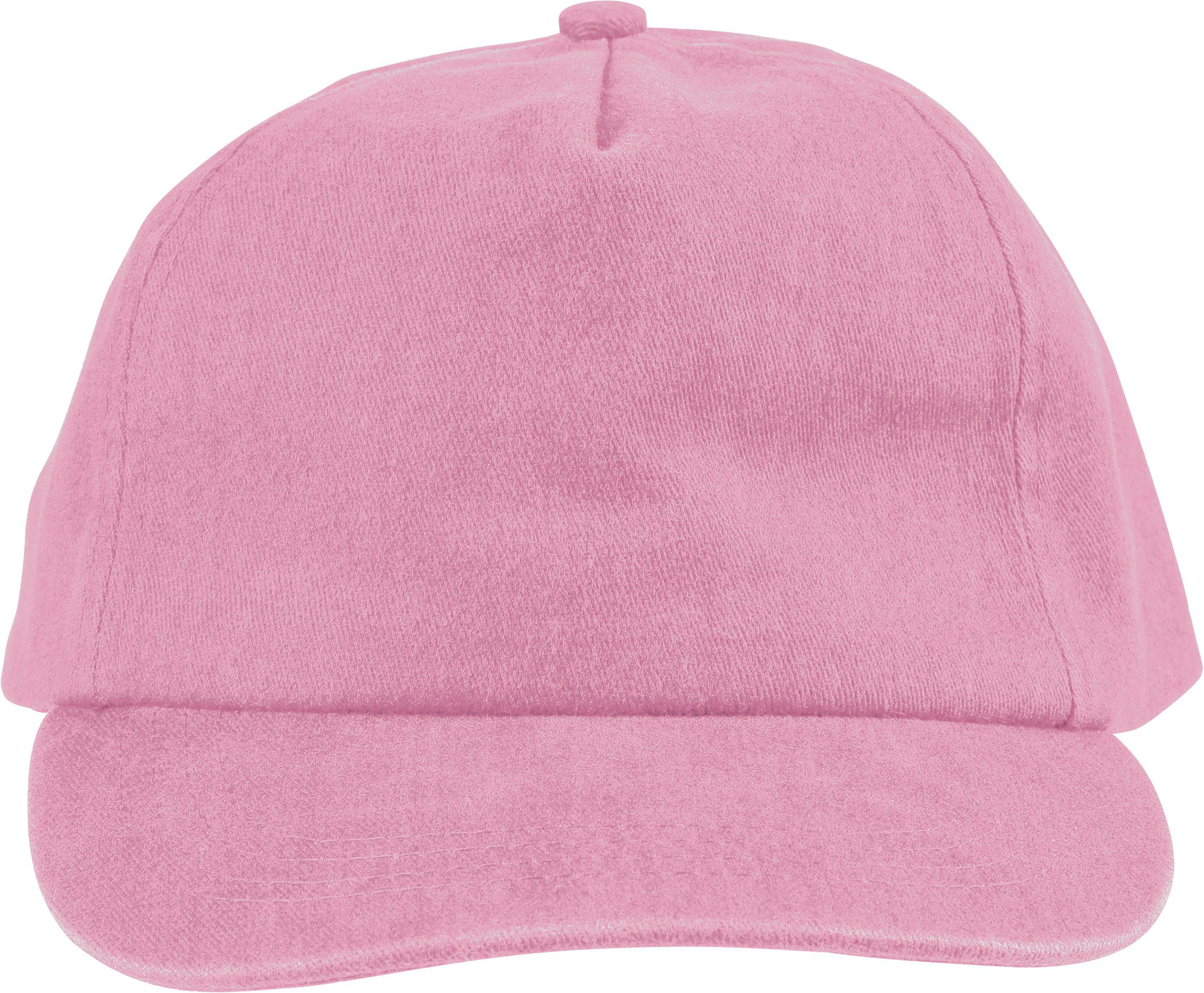 Cap Liora – Baumwolle – Washed, rosa