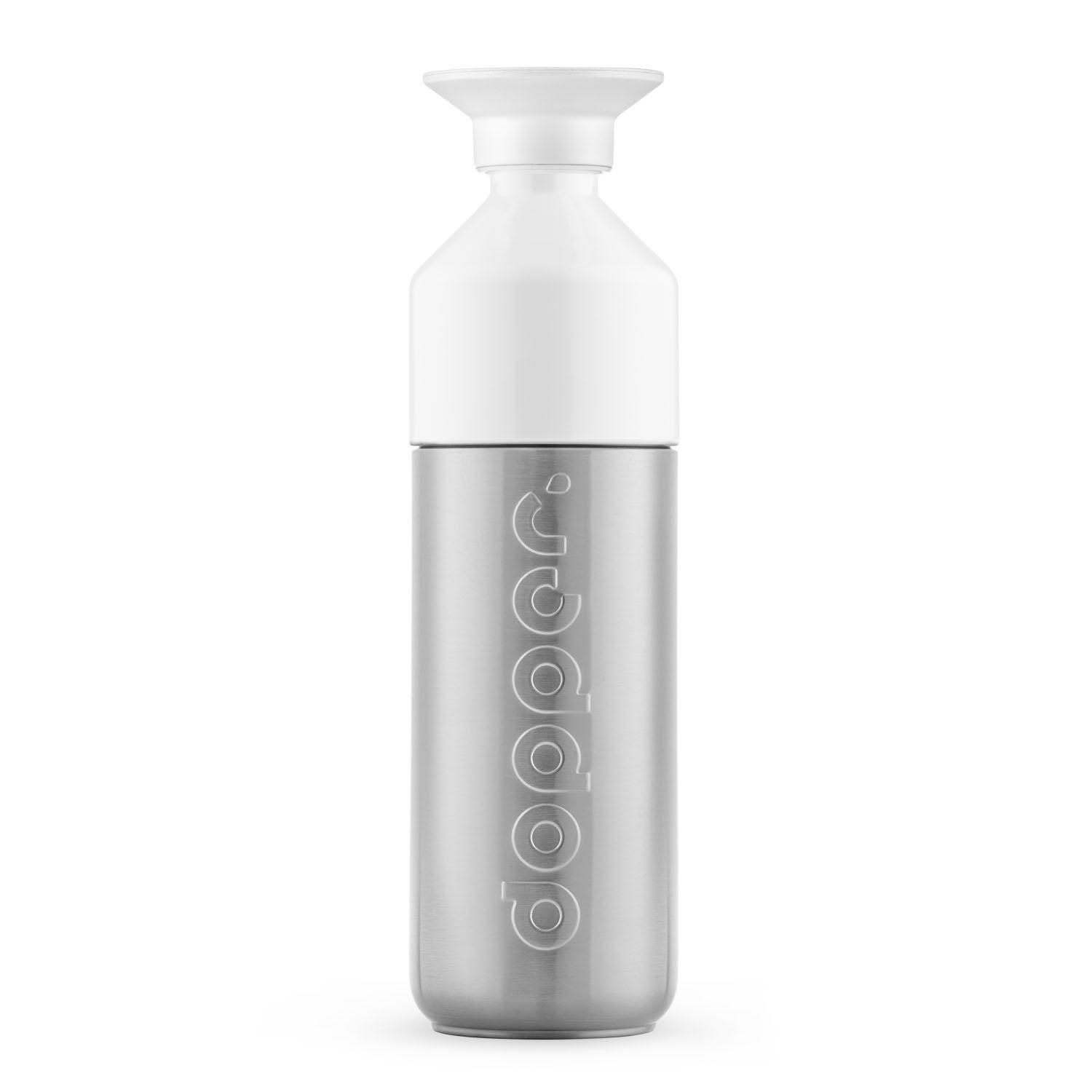 Dopper Insulated Silver – 580 ml, argenté/blanc