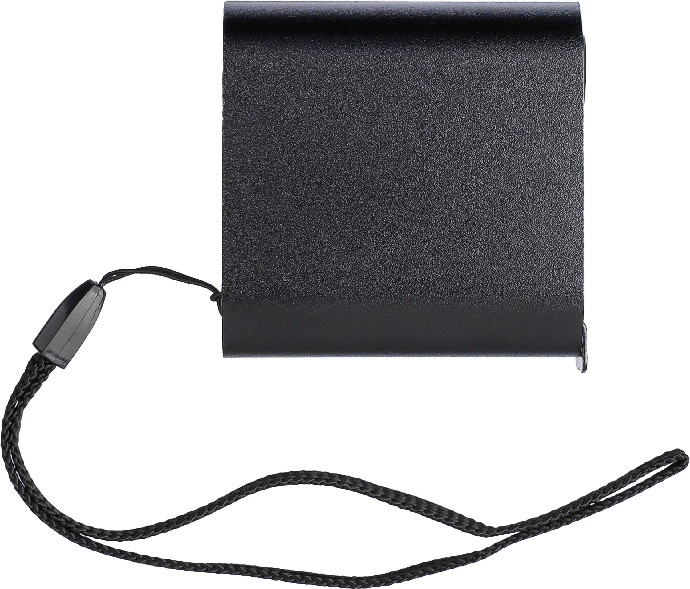 Maßband Frances – Aluminium – 3 Meter – MID-zugelassen, schwarz
