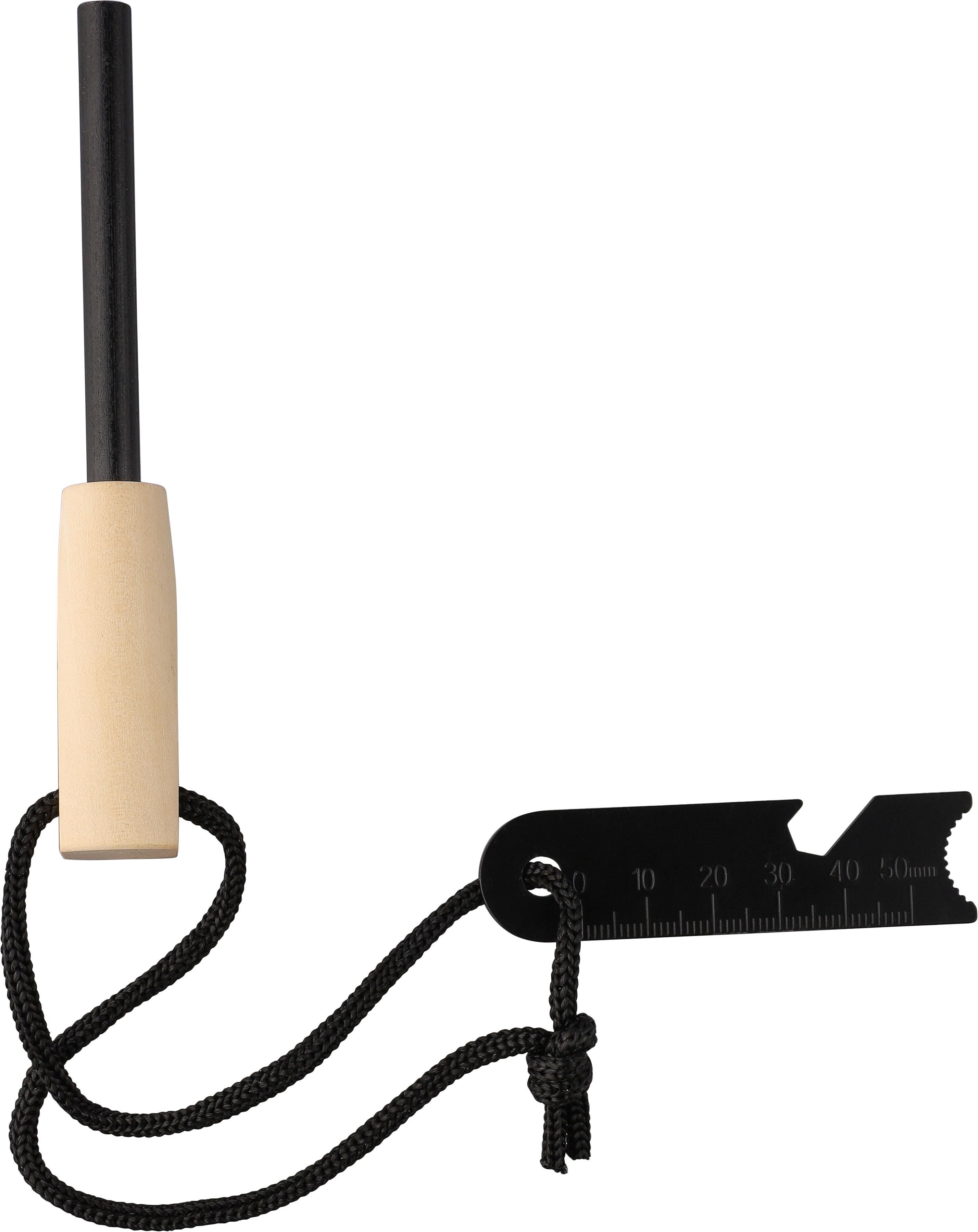Feuerstarter-Set Azra – Edelstahl, braun