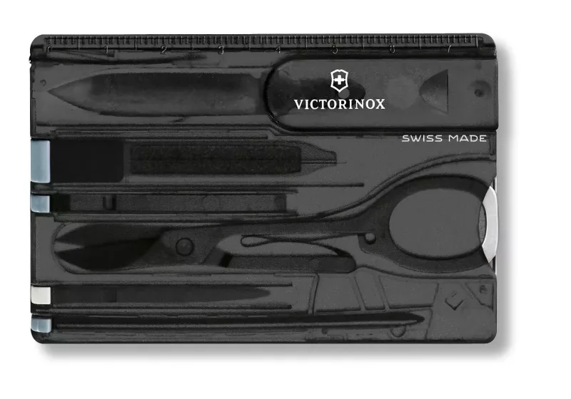 Victorinox Multitool SwissCard Classic, schwarz
