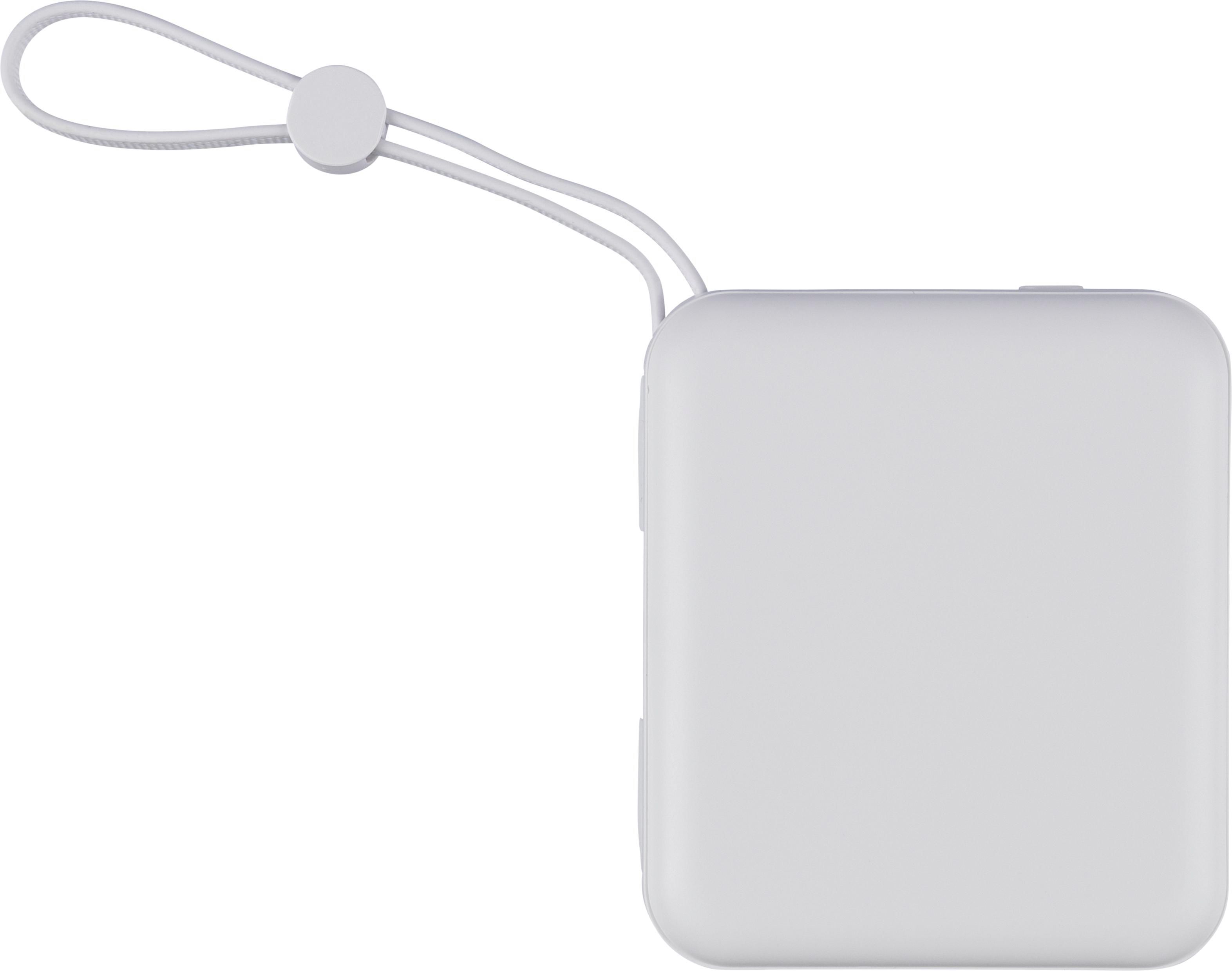 Batterie externe Jona – 10 000 mAh, blanc