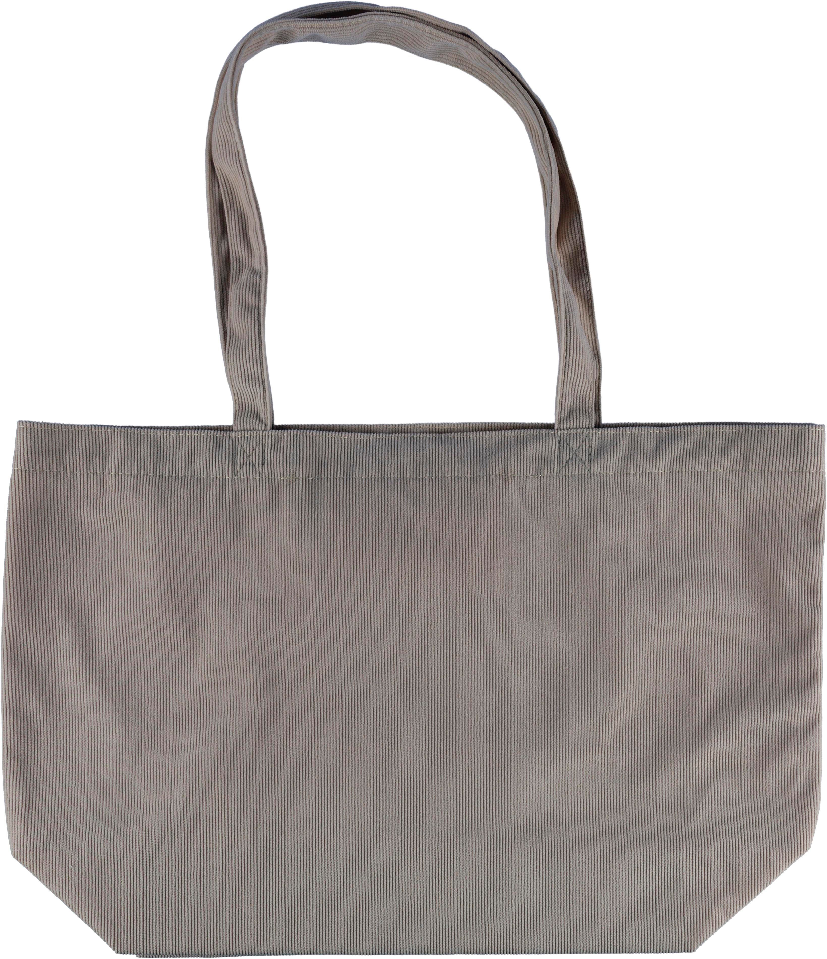 Sac cabas Tino – Velours côtelé – 25 l, gris