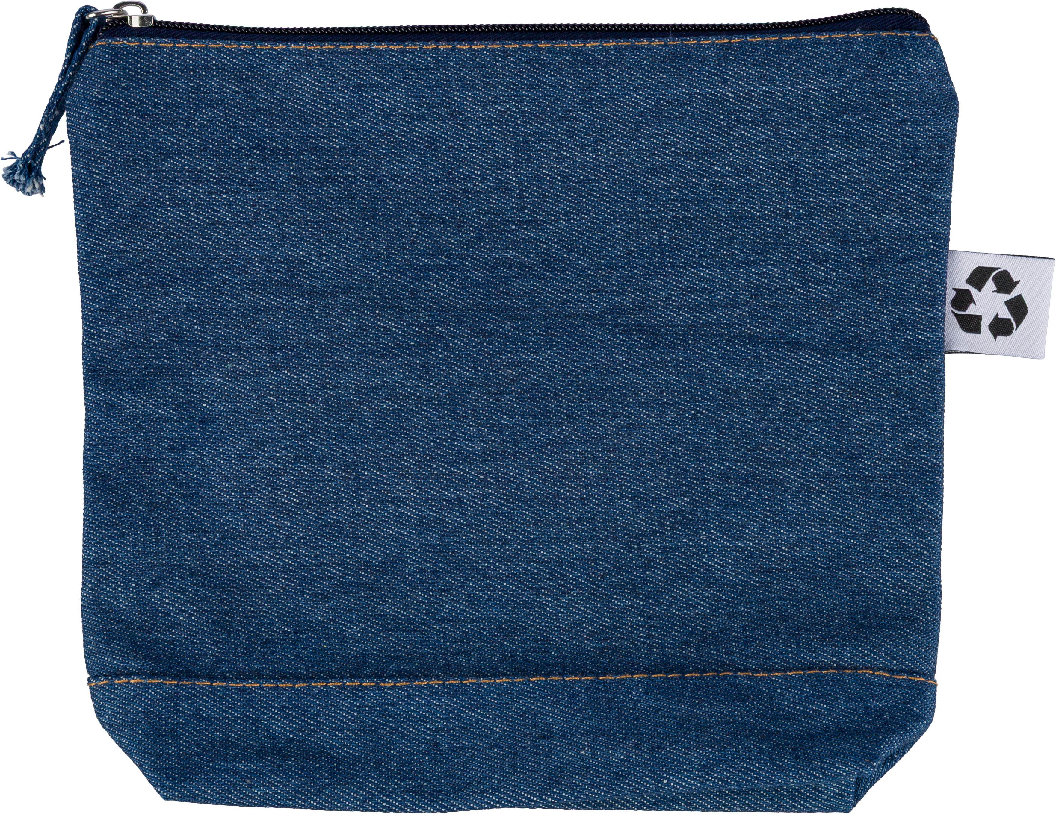 Cosmetic bag Orin – Denim – 1.8 l, blue