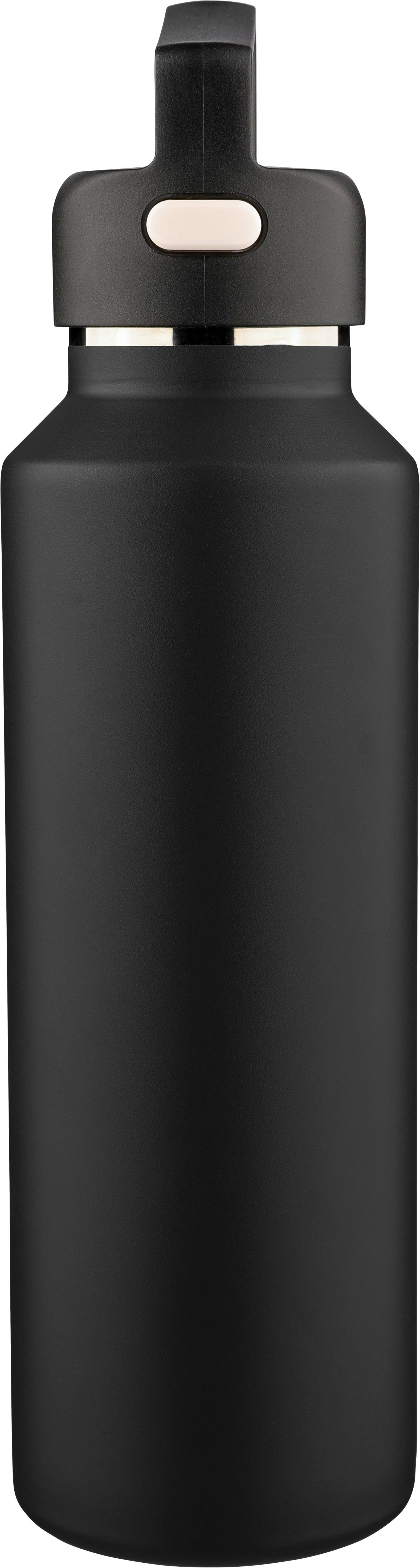 Doppelwandige Flasche Mace – 600 ml, schwarz