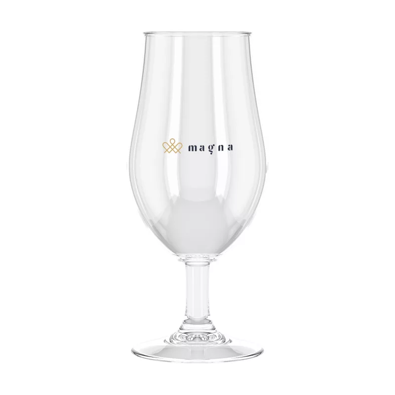 HappyGlass Bierglas Mister Gustav – Tritan – 500 ml, transparent