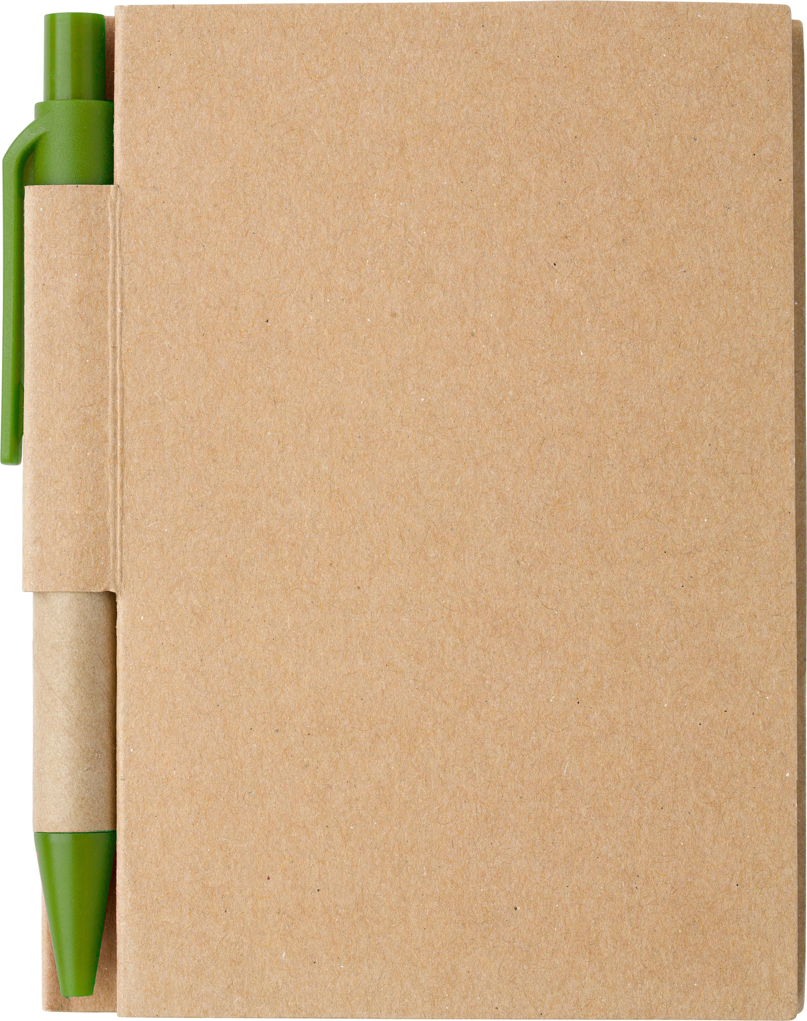 Notizbuch Cooper – Papier – Taschenformat, hellgrün