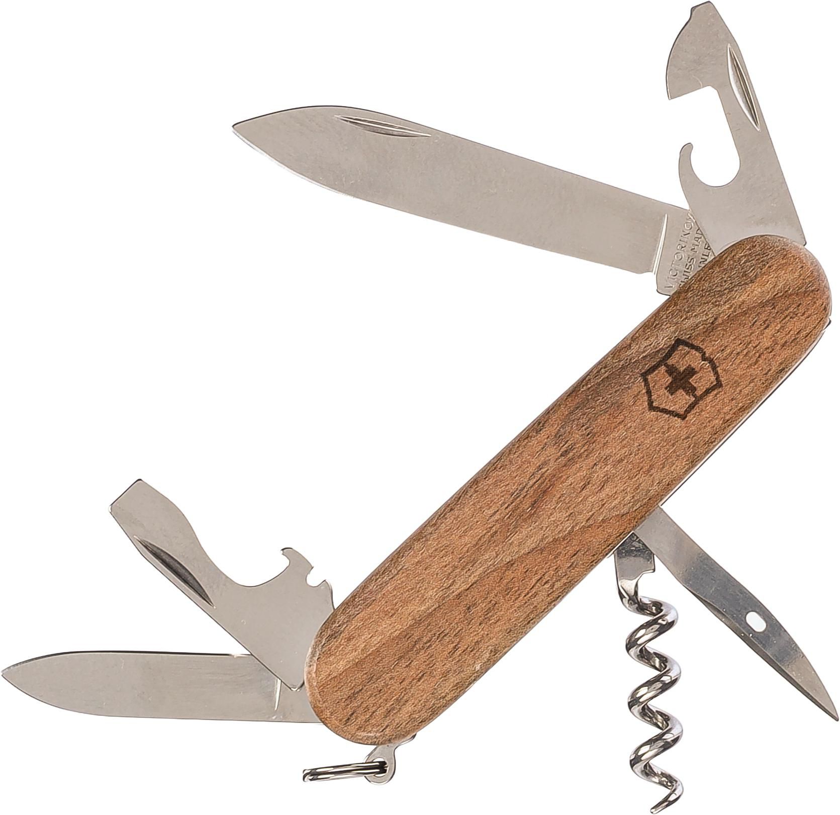 Victorinox Taschenmesser Spartan Wood – 10 Funktionen, holz