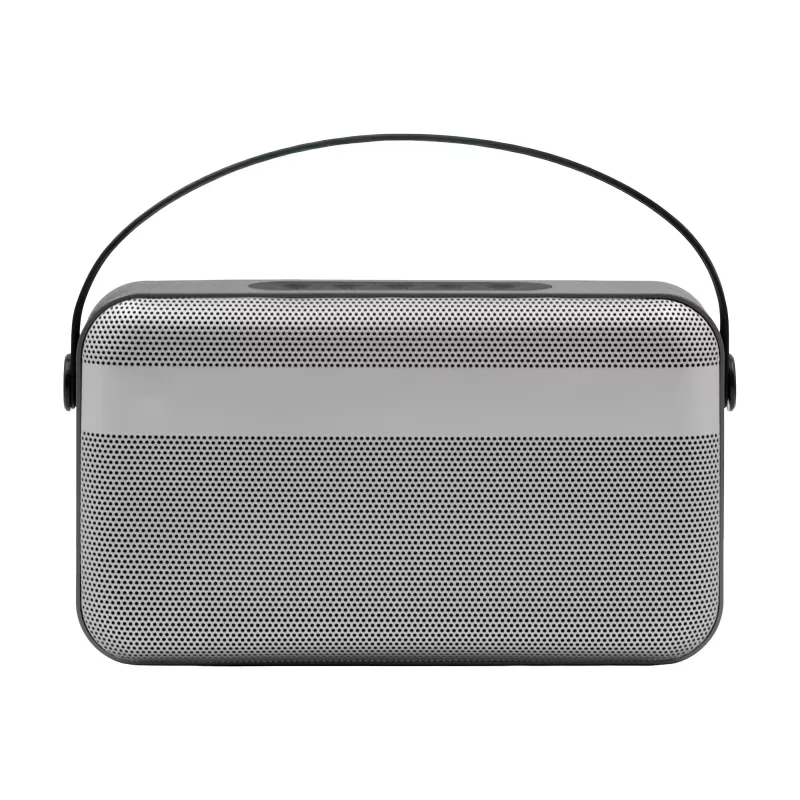 BrandCharger Kabelloser Lautsprecher Nano Beast, schwarz/silber