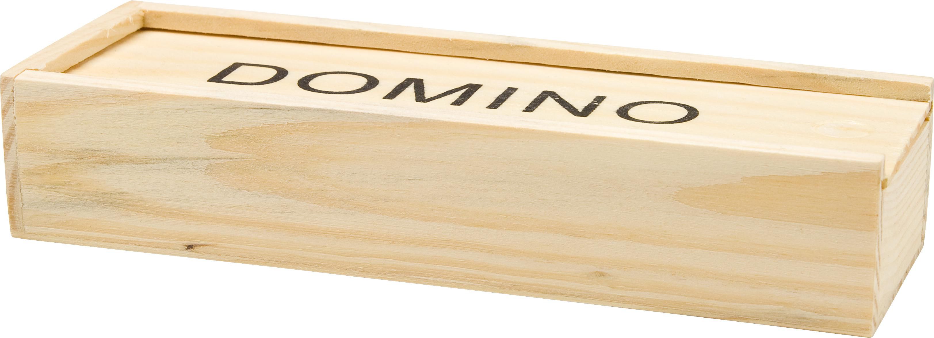 Domino game Enid – Wood, brown
