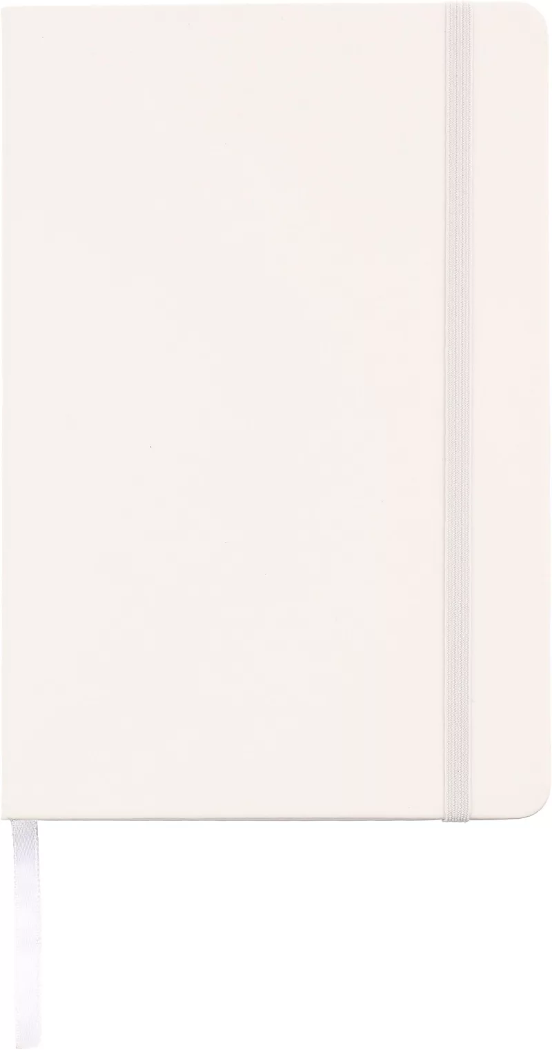 Carnet Bradley – PU – A5 – Quadrillé, blanc