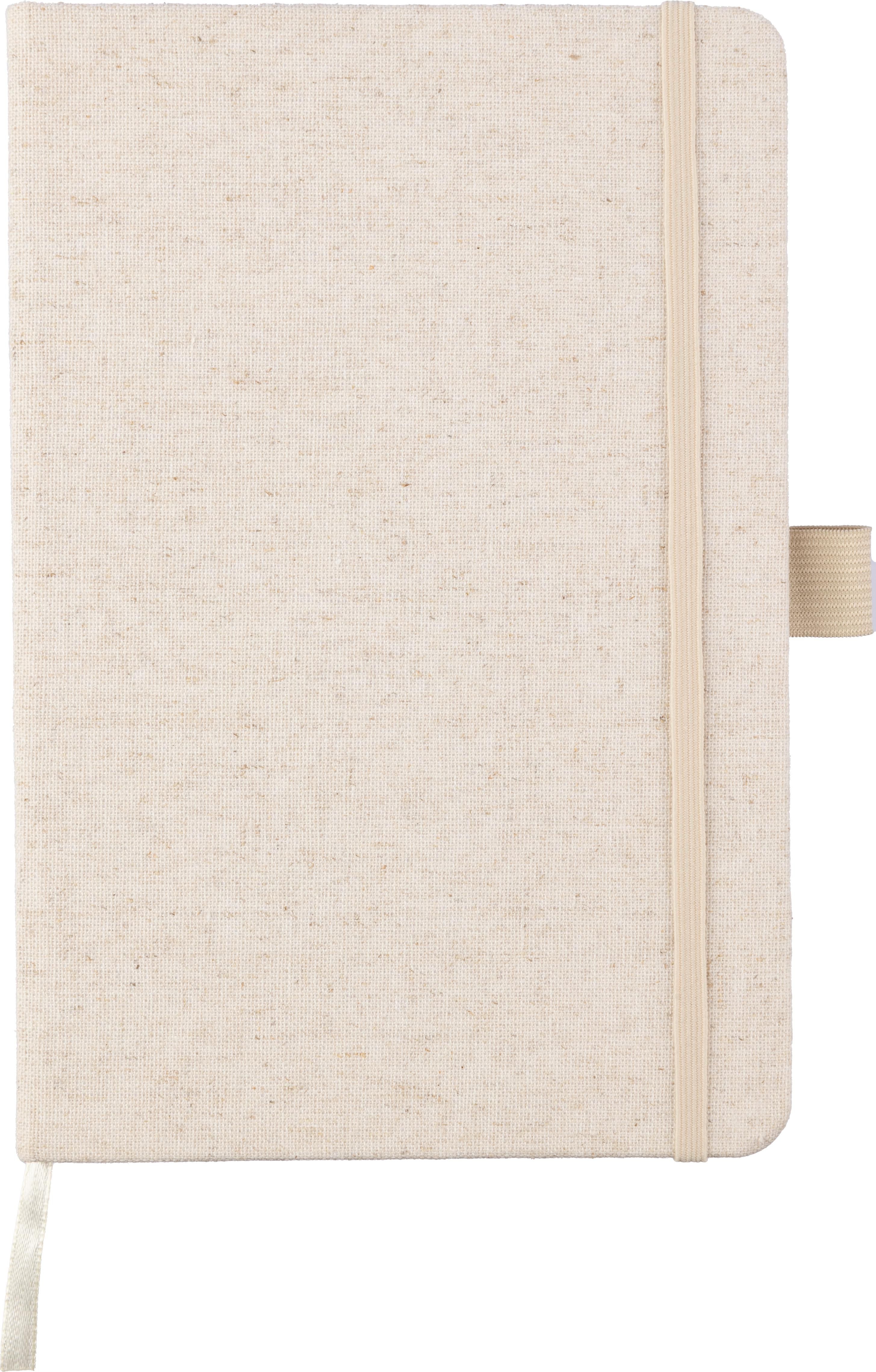 Carnet Barbara – Chanvre – A5 – Ligné, kaki écru