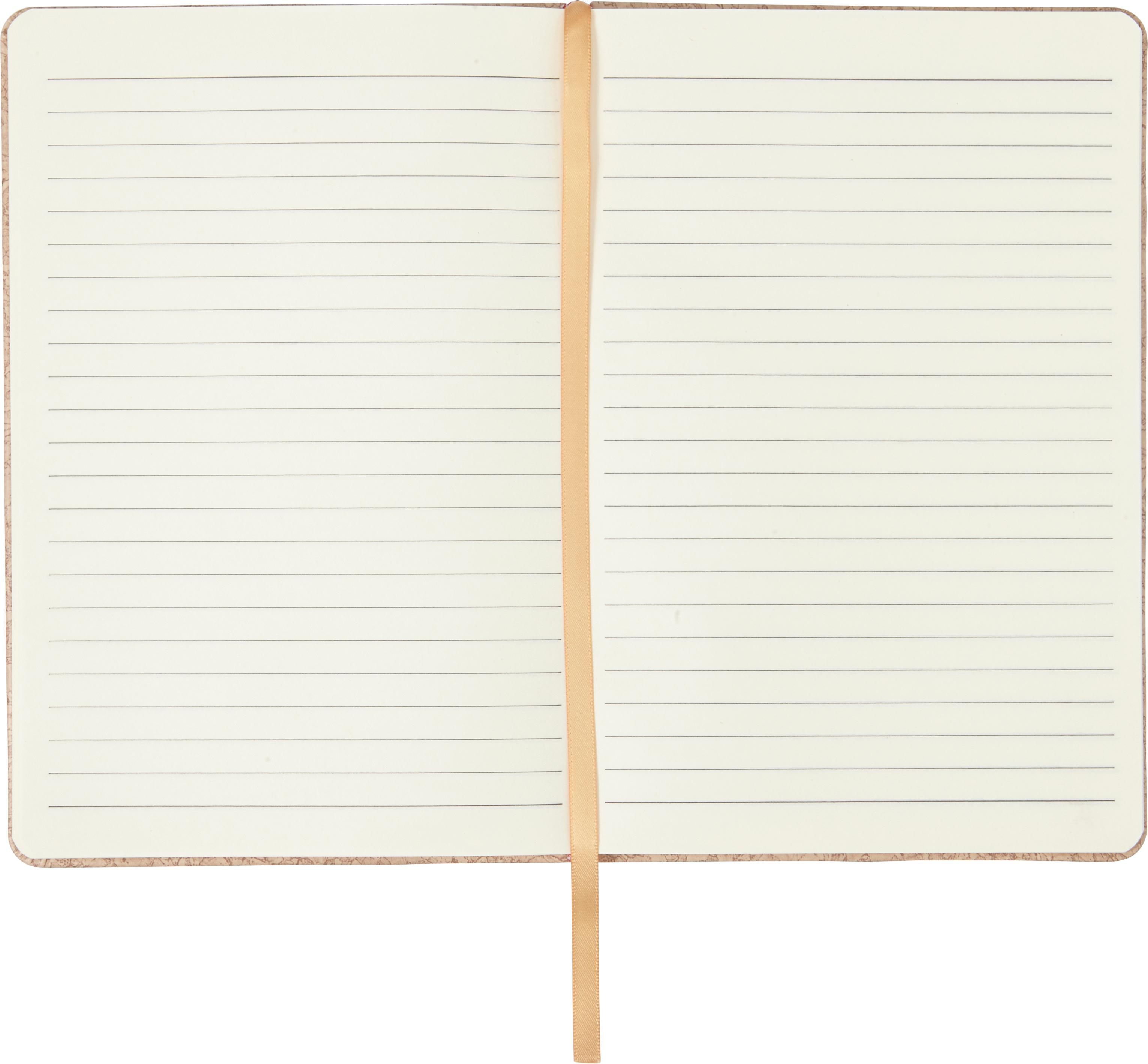 Notebook Violet – FSC® Mix paper – A5 – Lined, brown