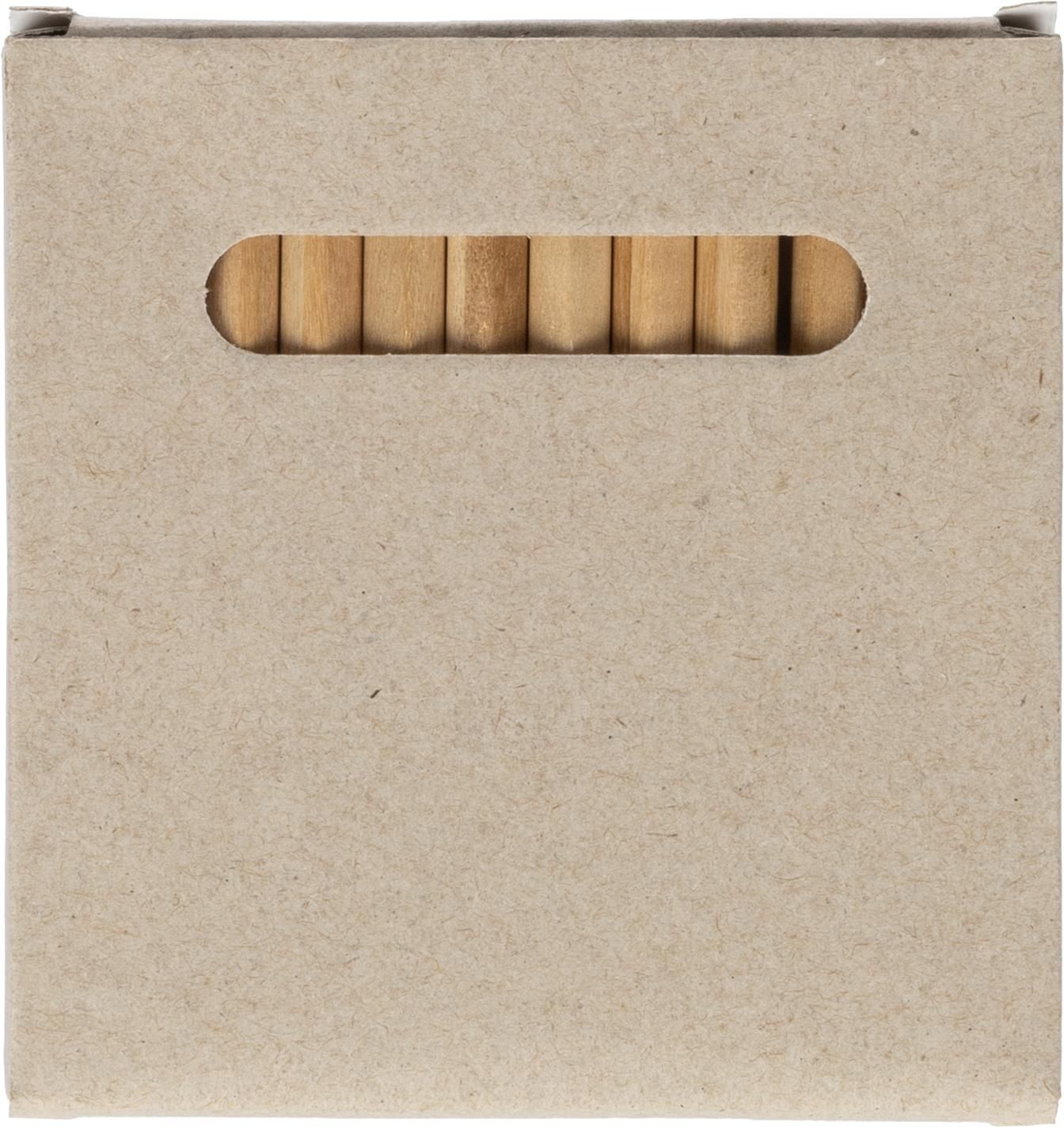 Set de crayons de couleur Devin – 12 pièces, gris