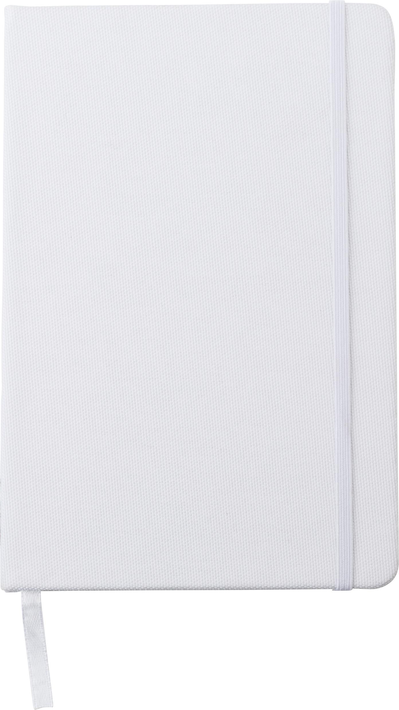 Carnet Samira – PET – A5 – Ligné, blanc